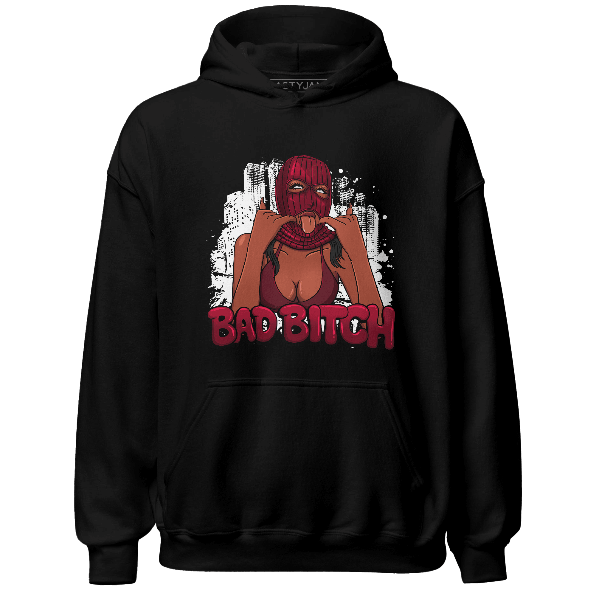High White Team Red 1s Hoodie Match Gangster Bad Bitch - NastyJamz