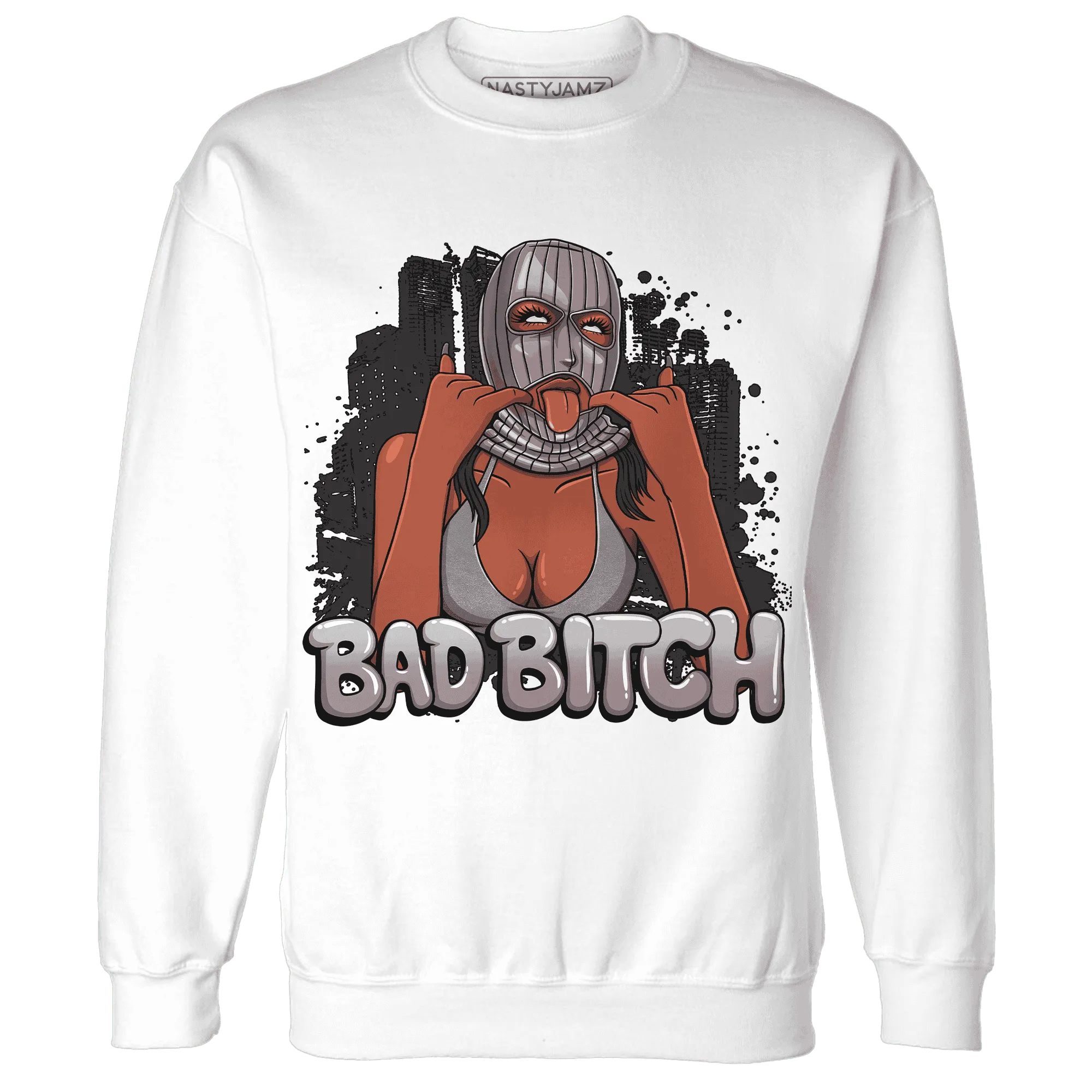 Black-Violet-Ore-3s-NastyJamz-Sweatshirt-Match-Gangster-Bad-Bitch