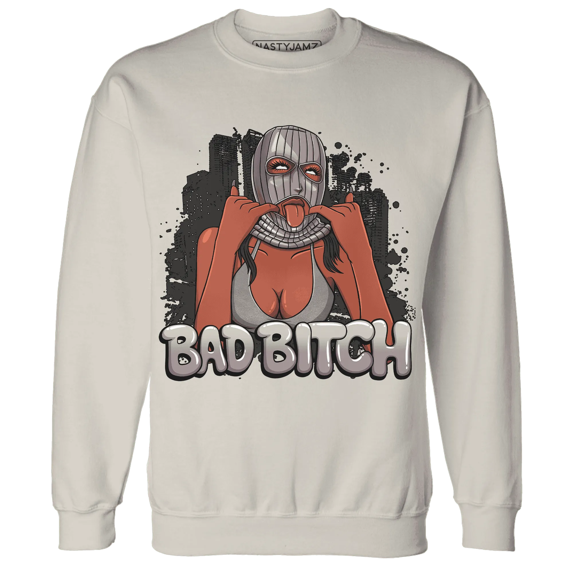 Black-Violet-Ore-3s-NastyJamz-Sweatshirt-Match-Gangster-Bad-Bitch