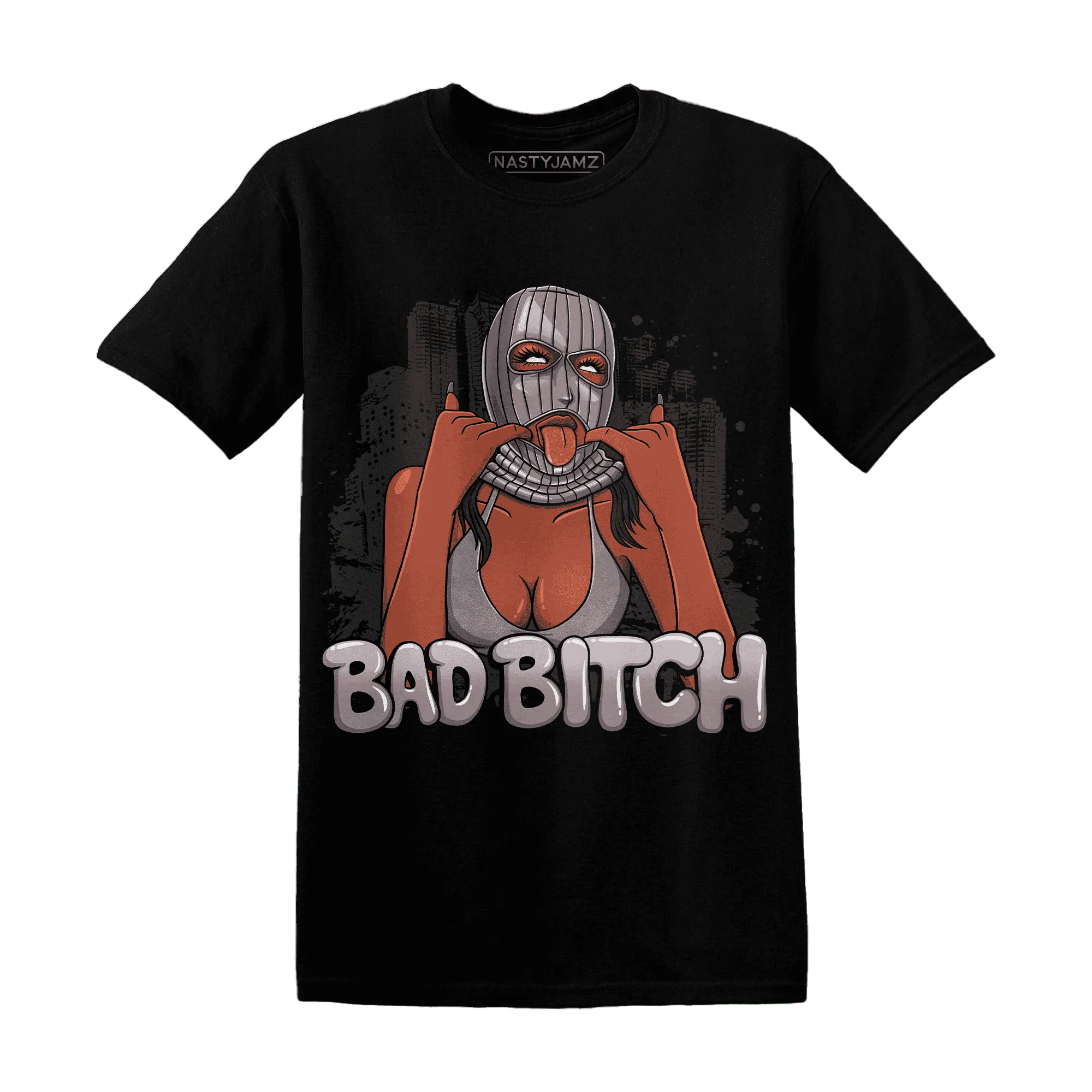 Black-Violet-Ore-3s-NastyJamz-T-Shirt-Match-Gangster-Bad-Bitch