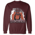Burgundy-Crush-3s-NastyJamz-Sweatshirt-Match-Gangster-Bad-Bitch