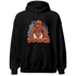 Georgia Peach 3s Hoodie Match Gangster Bad Bitch - NastyJamz