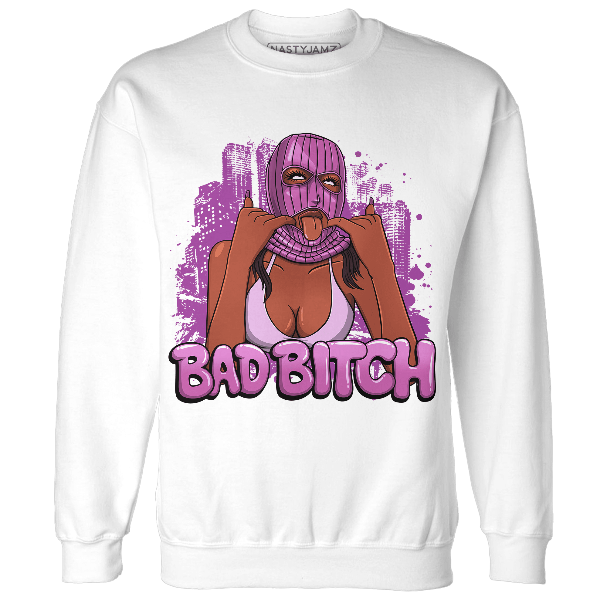 GS Hyper Violet 4s Sweatshirt Match Gangster Bad Bitch - NastyJamz