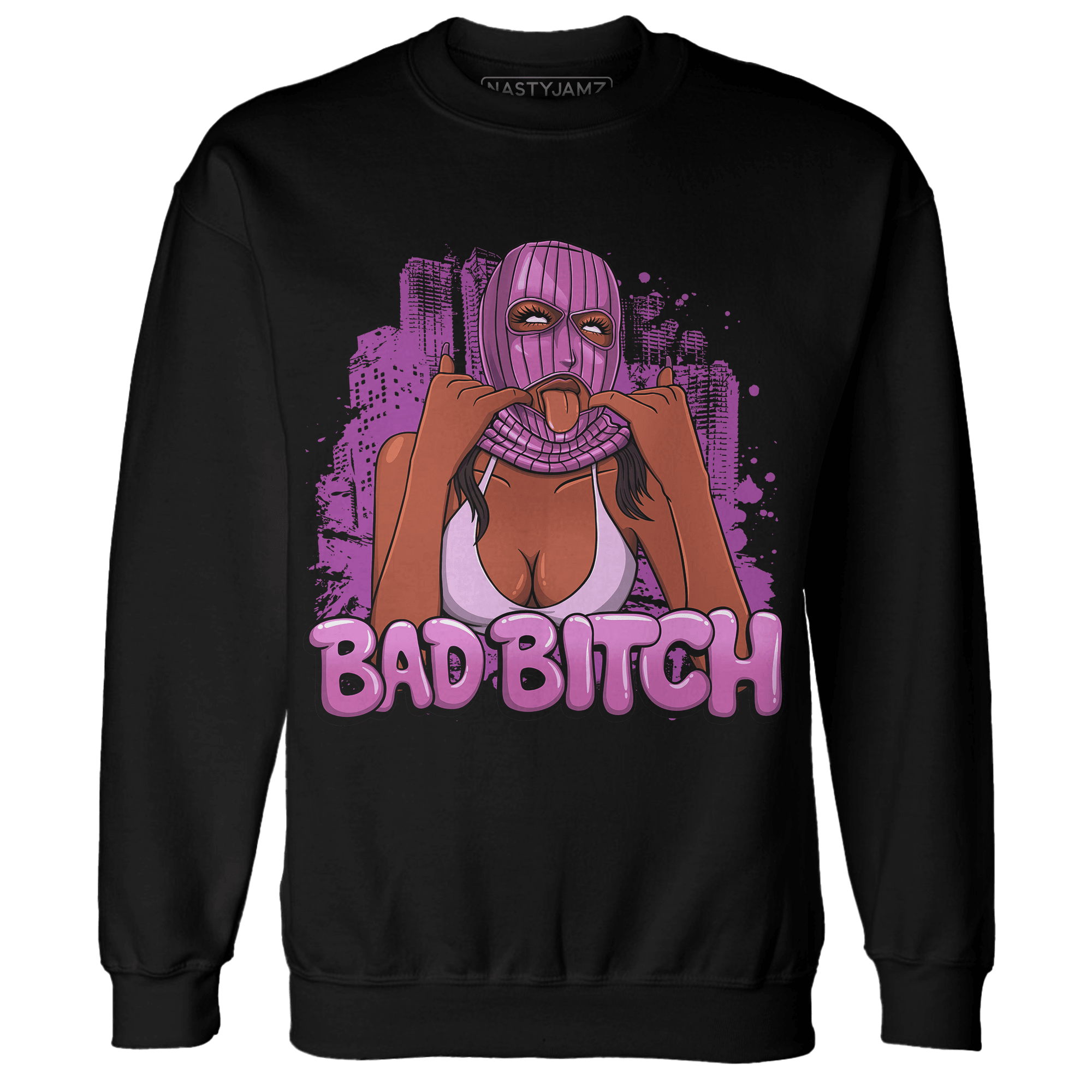 GS Hyper Violet 4s Sweatshirt Match Gangster Bad Bitch - NastyJamz
