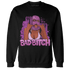 GS Hyper Violet 4s Sweatshirt Match Gangster Bad Bitch - NastyJamz