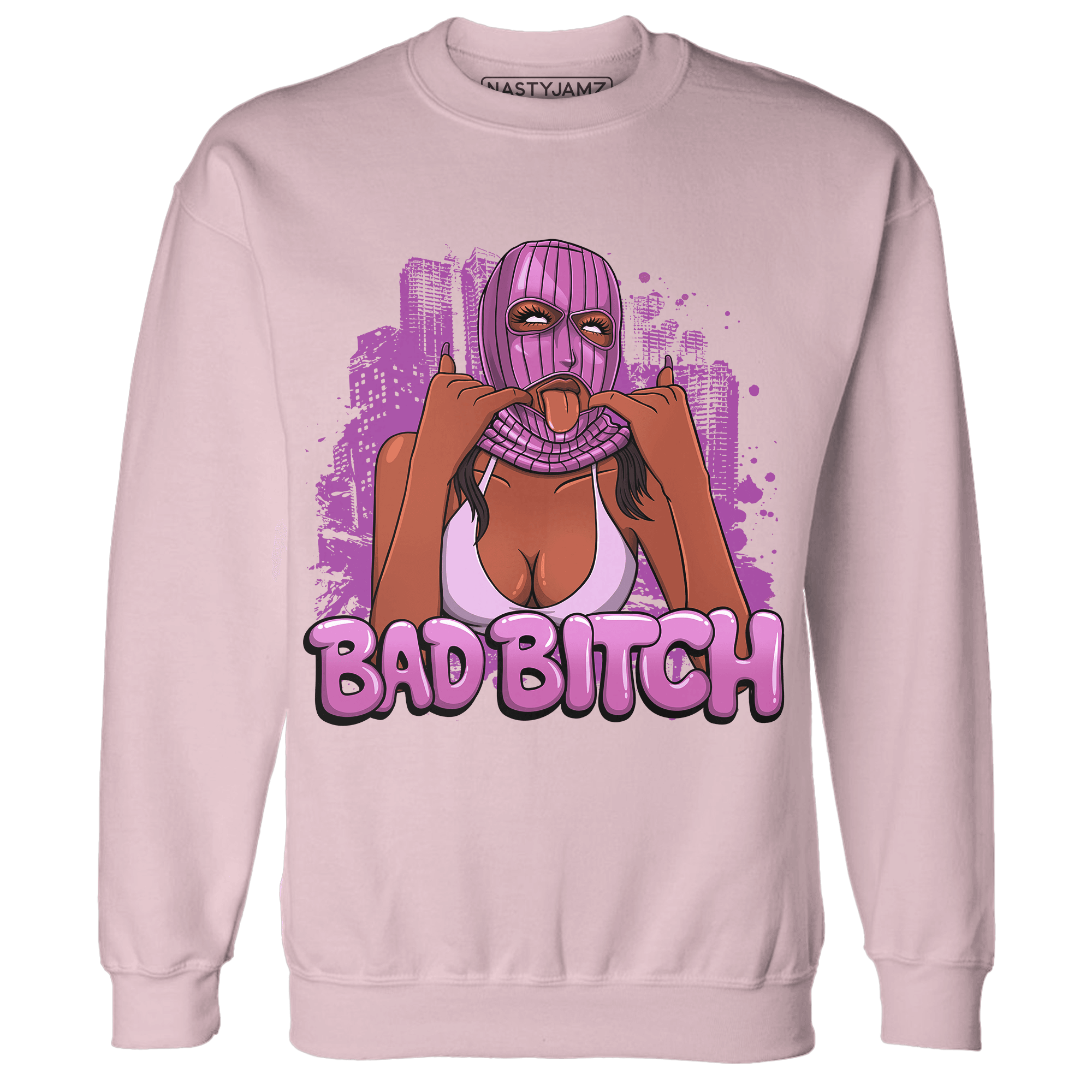 GS Hyper Violet 4s Sweatshirt Match Gangster Bad Bitch - NastyJamz