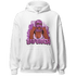 GS Hyper Violet 4s Hoodie Match Gangster Bad Bitch - NastyJamz