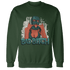 Oxidized Green 4s Sweatshirt Match Gangster Bad Bitch - NastyJamz