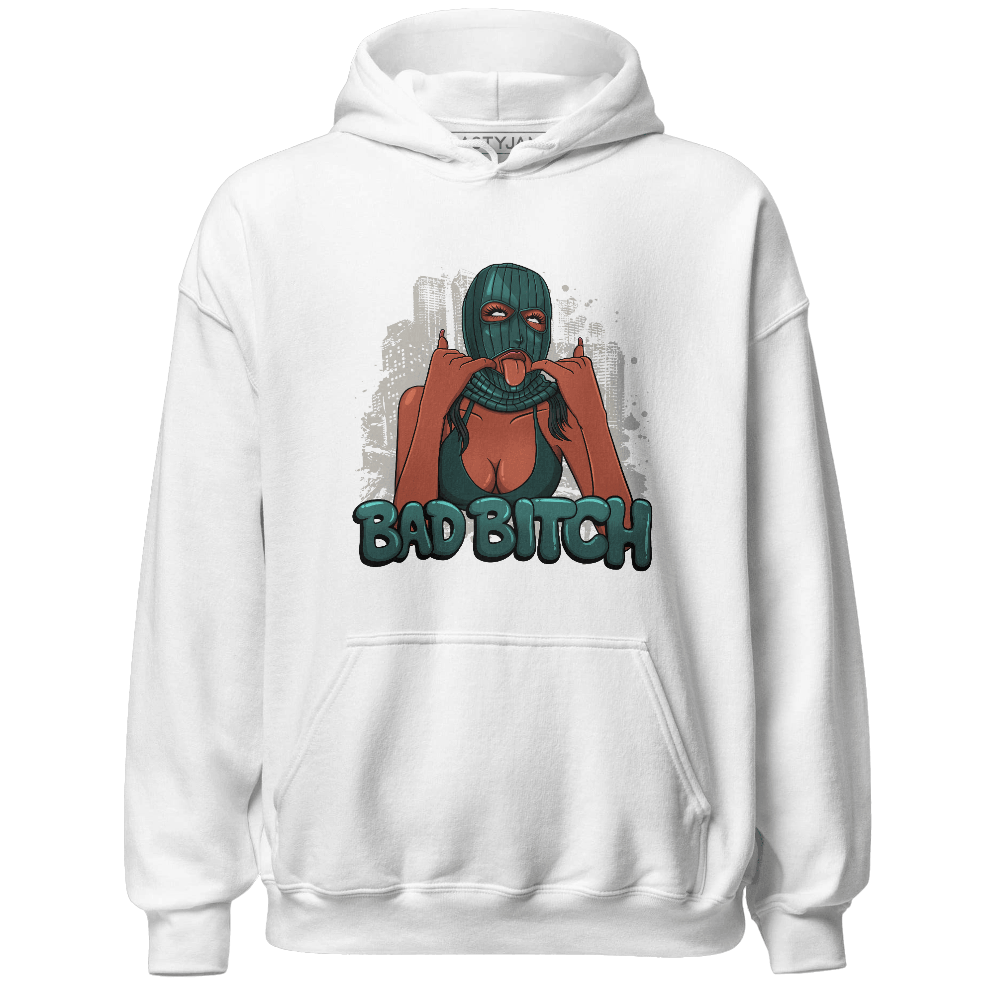 Oxidized Green 4s Hoodie Match Gangster Bad Bitch - NastyJamz