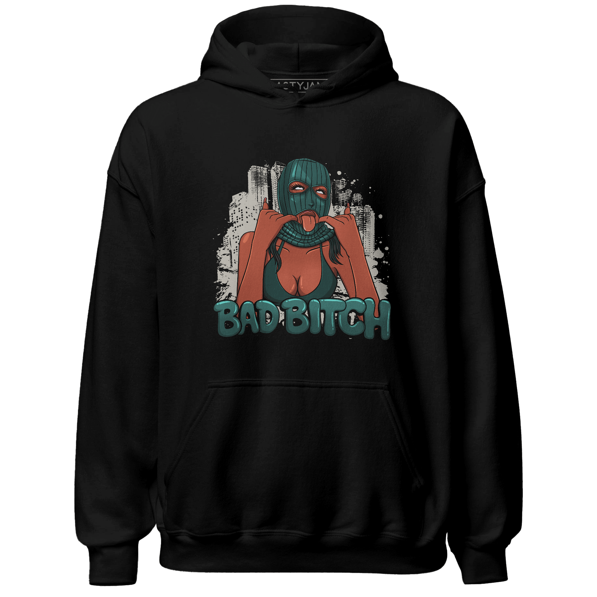 Oxidized Green 4s Hoodie Match Gangster Bad Bitch - NastyJamz