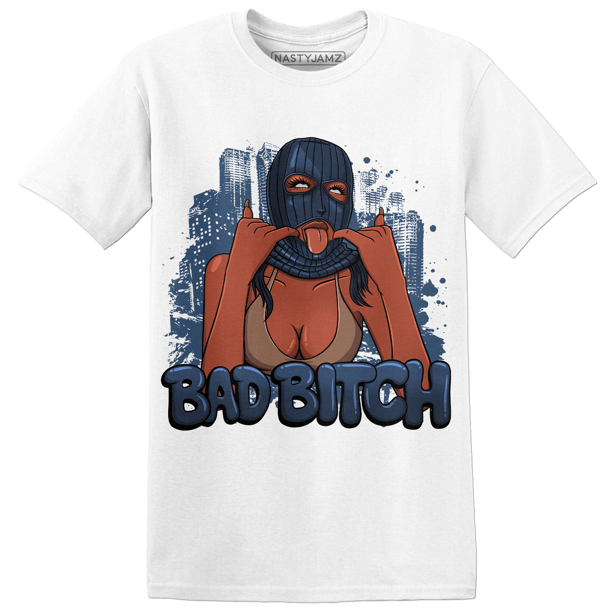 AM 1 86 Jackie RBS T Shirt Match Gangster Bad Bitch - NastyJamz