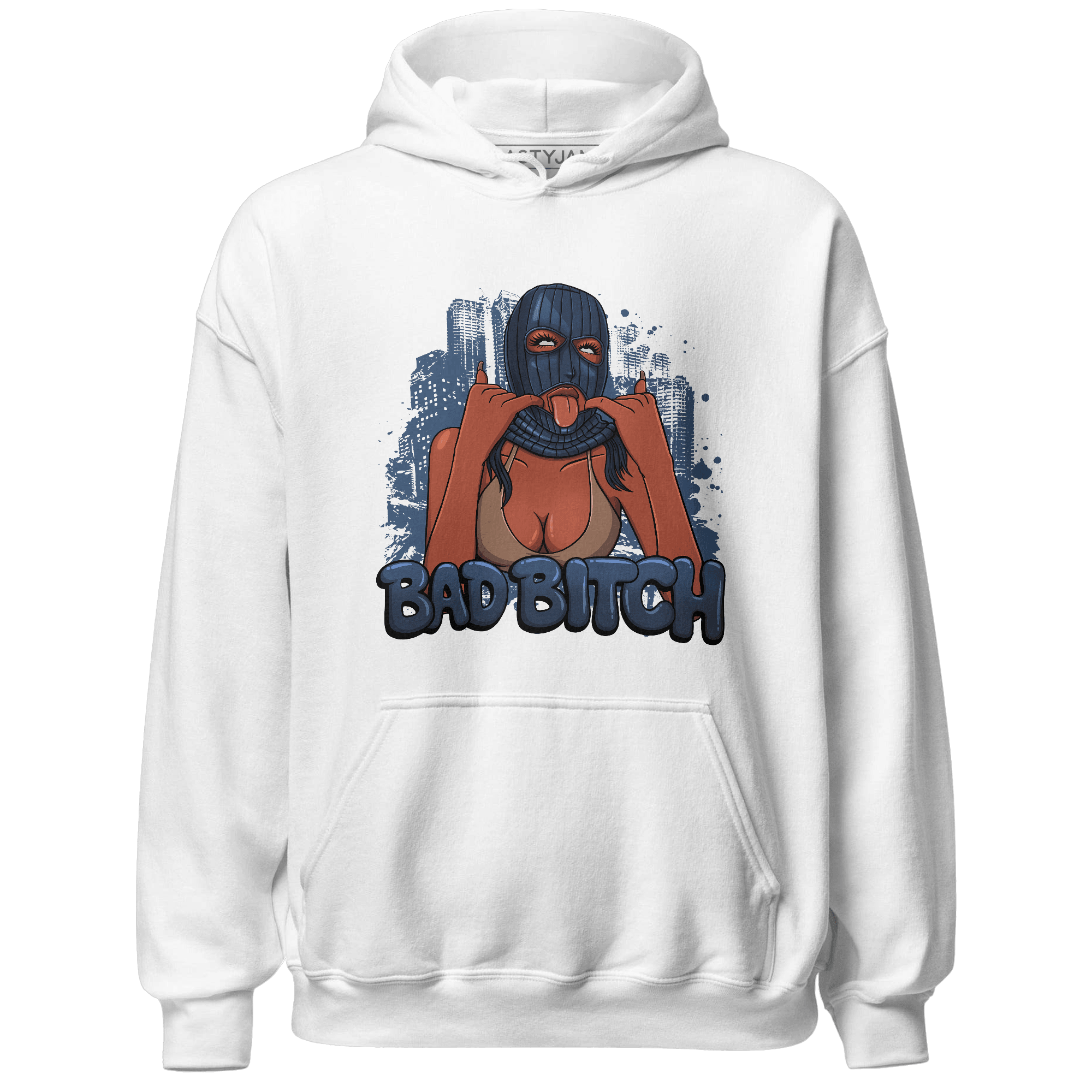 AM 1 86 Jackie RBS Hoodie Match Gangster Bad Bitch - NastyJamz
