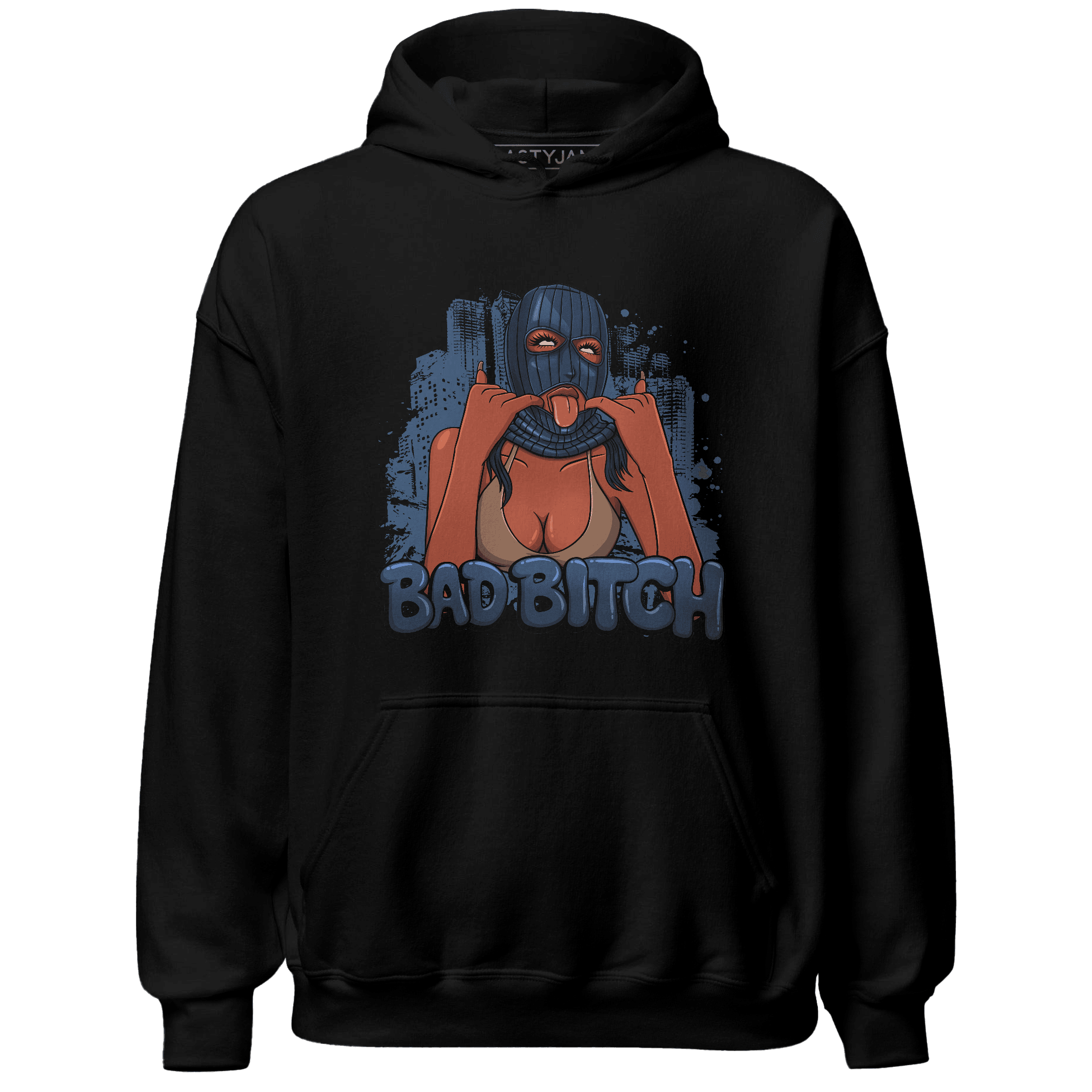 AM 1 86 Jackie RBS Hoodie Match Gangster Bad Bitch - NastyJamz