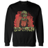 AM-90-Dark-Sage-Solar-Red-Sweatshirt-Match-Gangster-Bad-Bitch