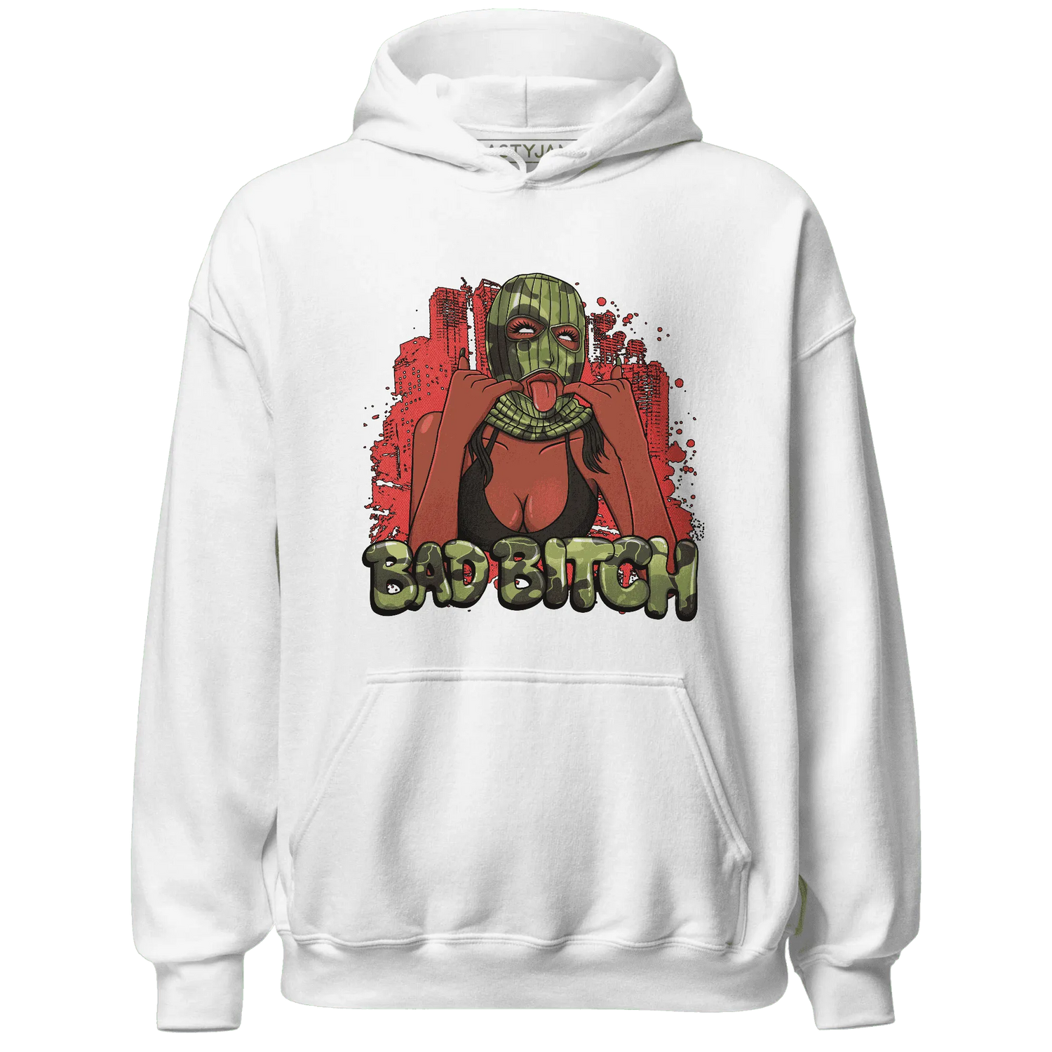 AM-90-Dark-Sage-Solar-Red-Hoodie-Match-Gangster-Bad-Bitch
