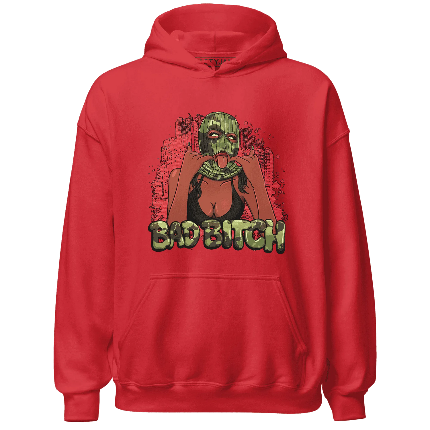 AM-90-Dark-Sage-Solar-Red-Hoodie-Match-Gangster-Bad-Bitch