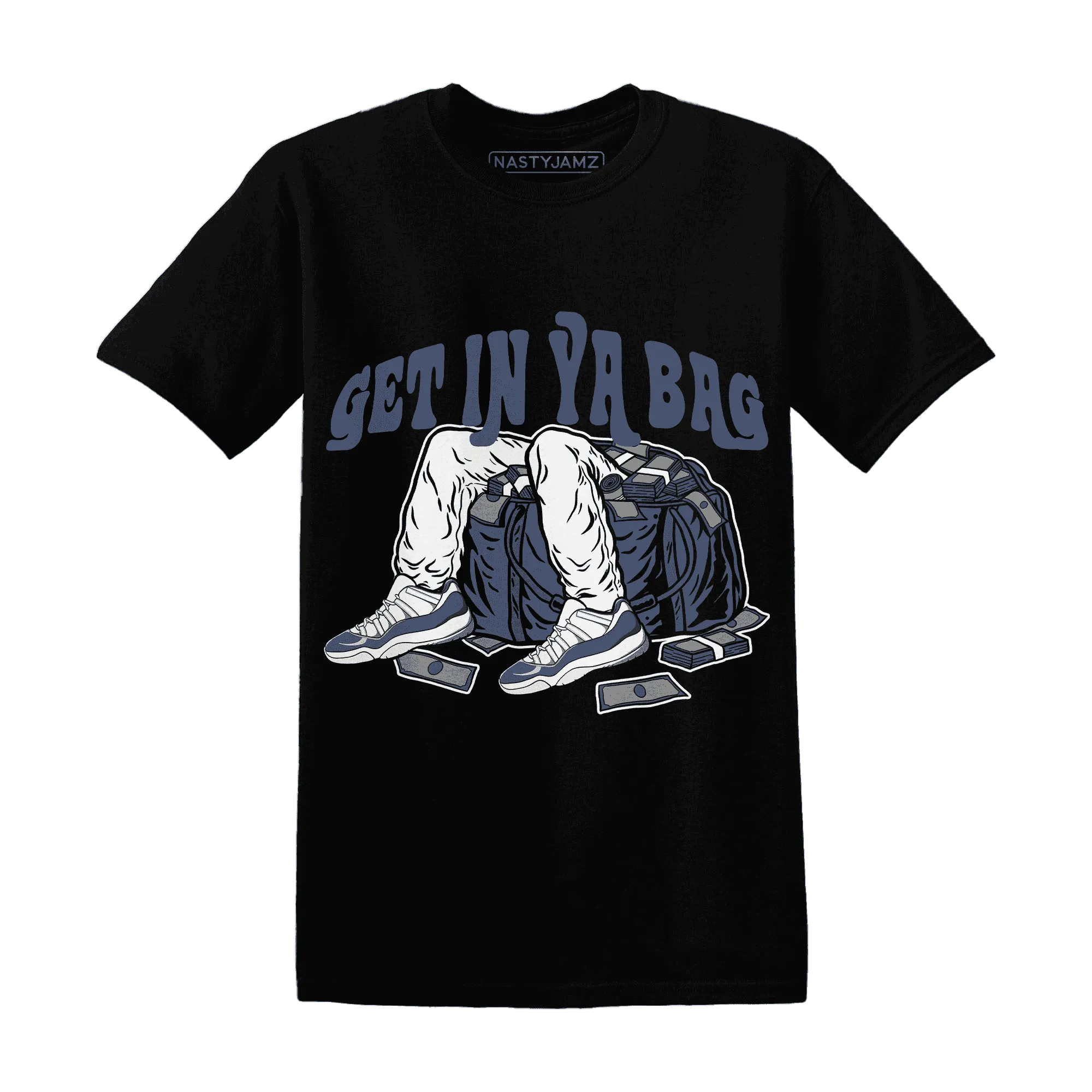 Low-Diffused-Blue-11s-T-Shirt-Match-Get-In-Ya-Bag