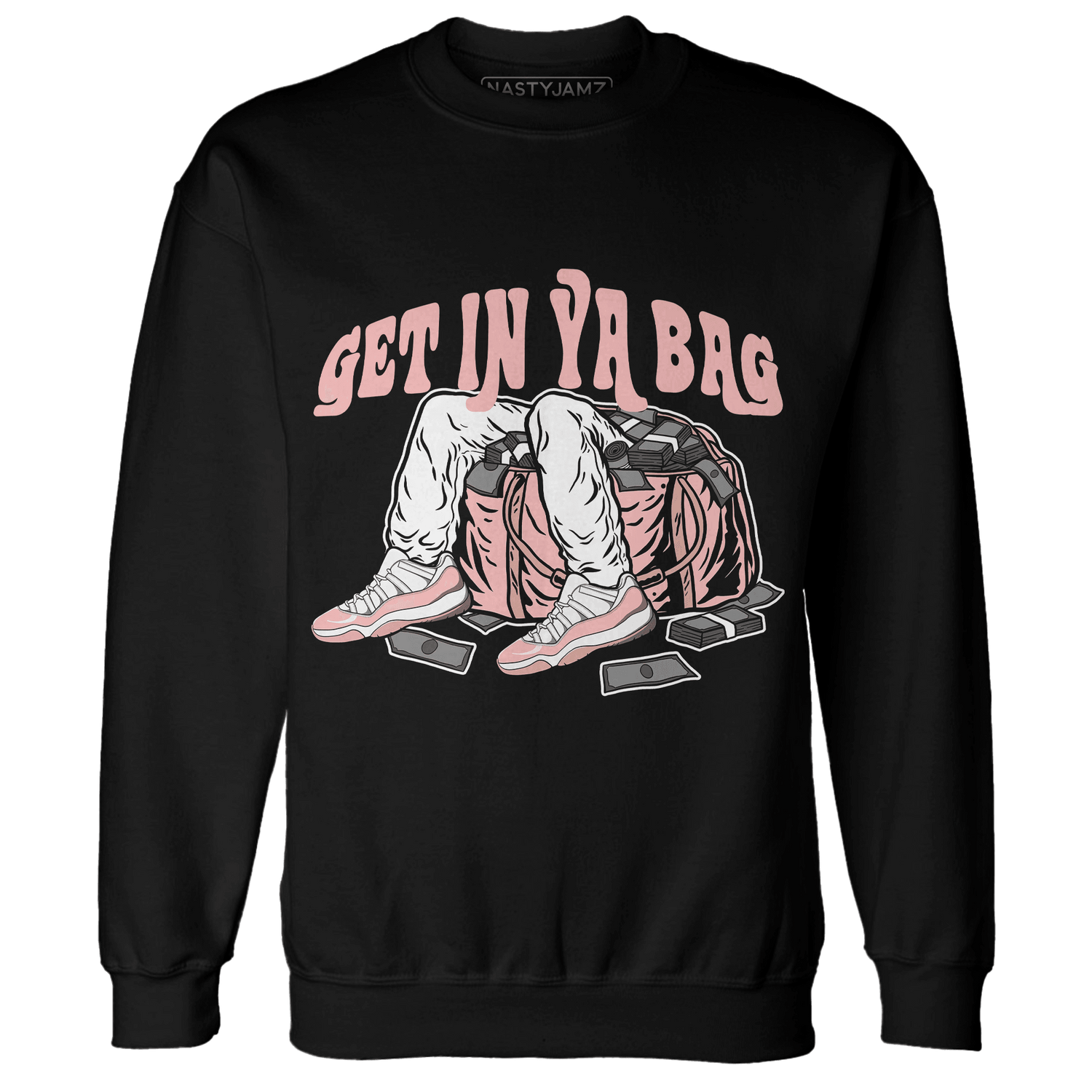 Low Legend Pink 11s Sweatshirt Match Get In Ya Bag - NastyJamz