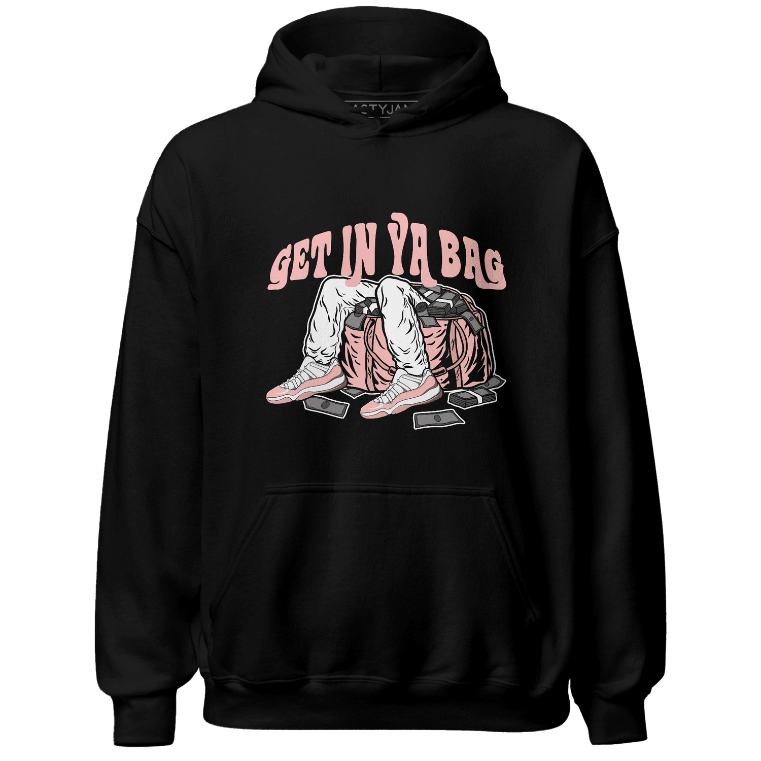 Low Legend Pink 11s Hoodie Match Get In Ya Bag - NastyJamz