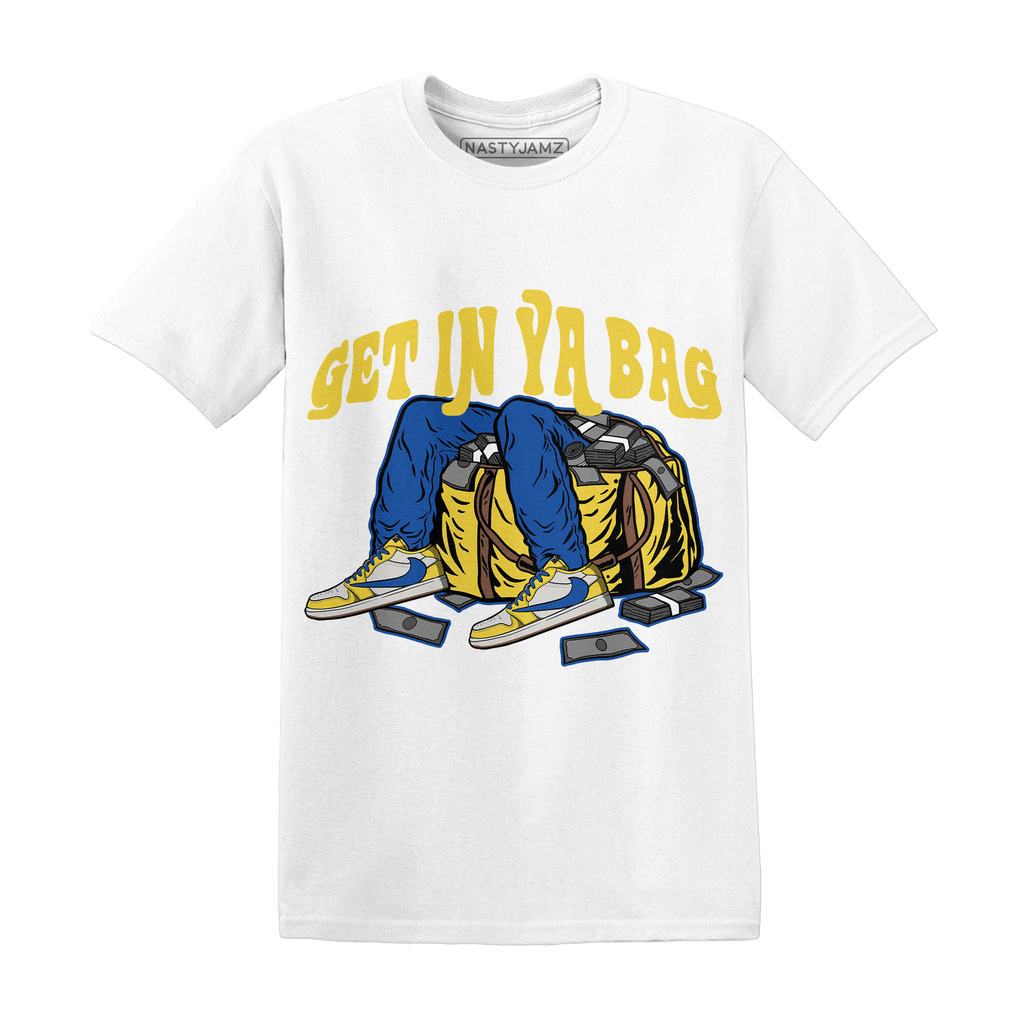 Low OG Canary TVSC 1s T Shirt Match Get In Ya Bag - NastyJamz