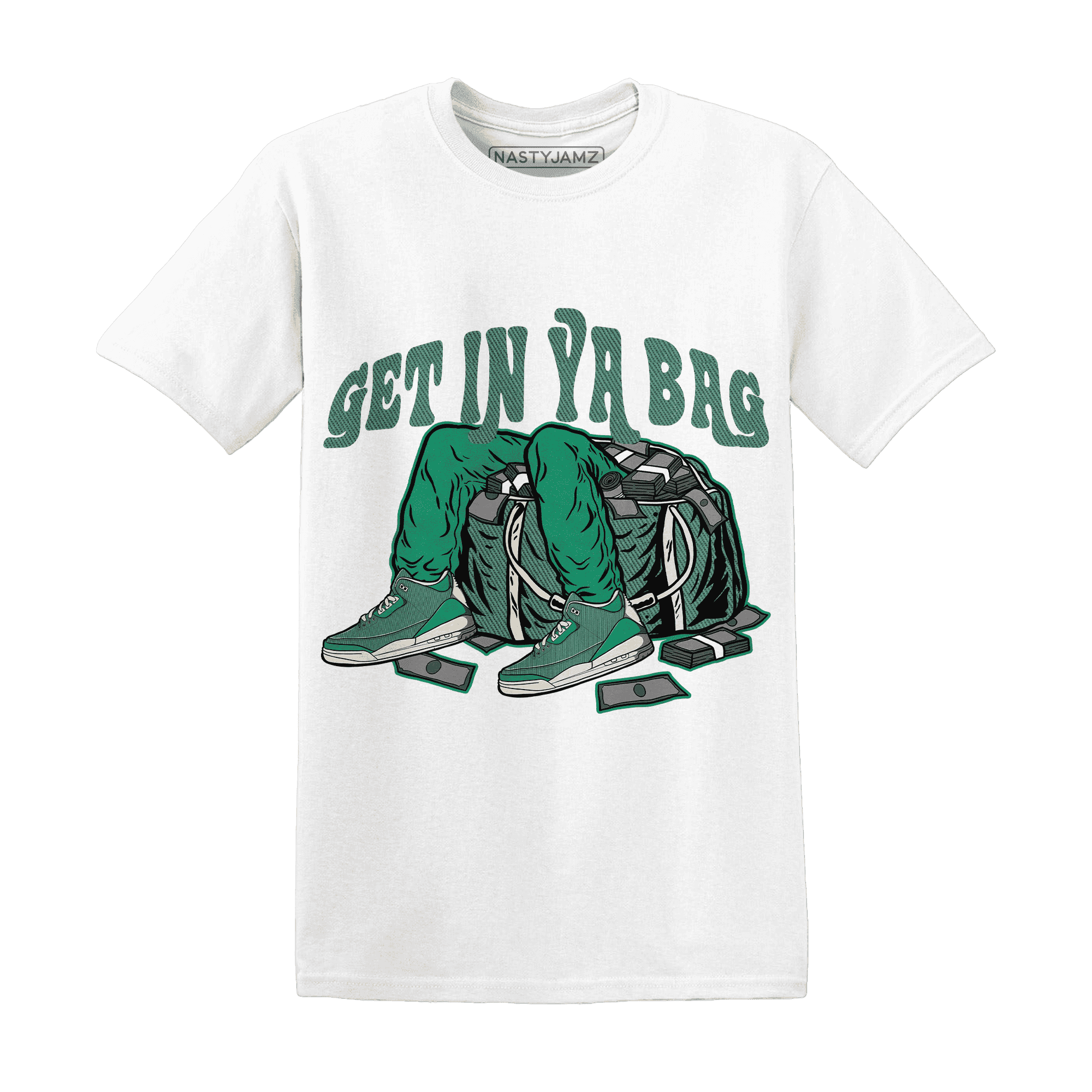 Nina CN Abney 3s T Shirt Match Get In Ya Bag - NastyJamz