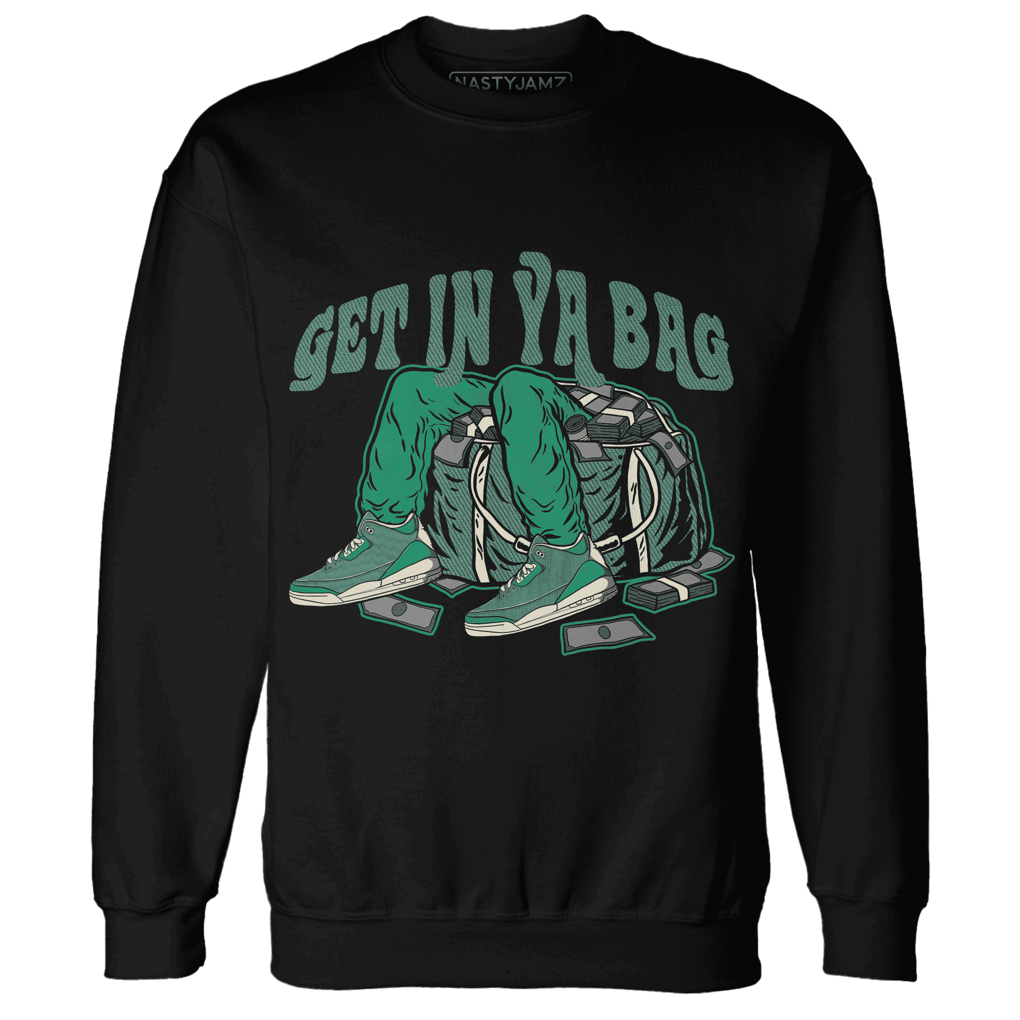 Nina CN Abney 3s Sweatshirt Match Get In Ya Bag - NastyJamz