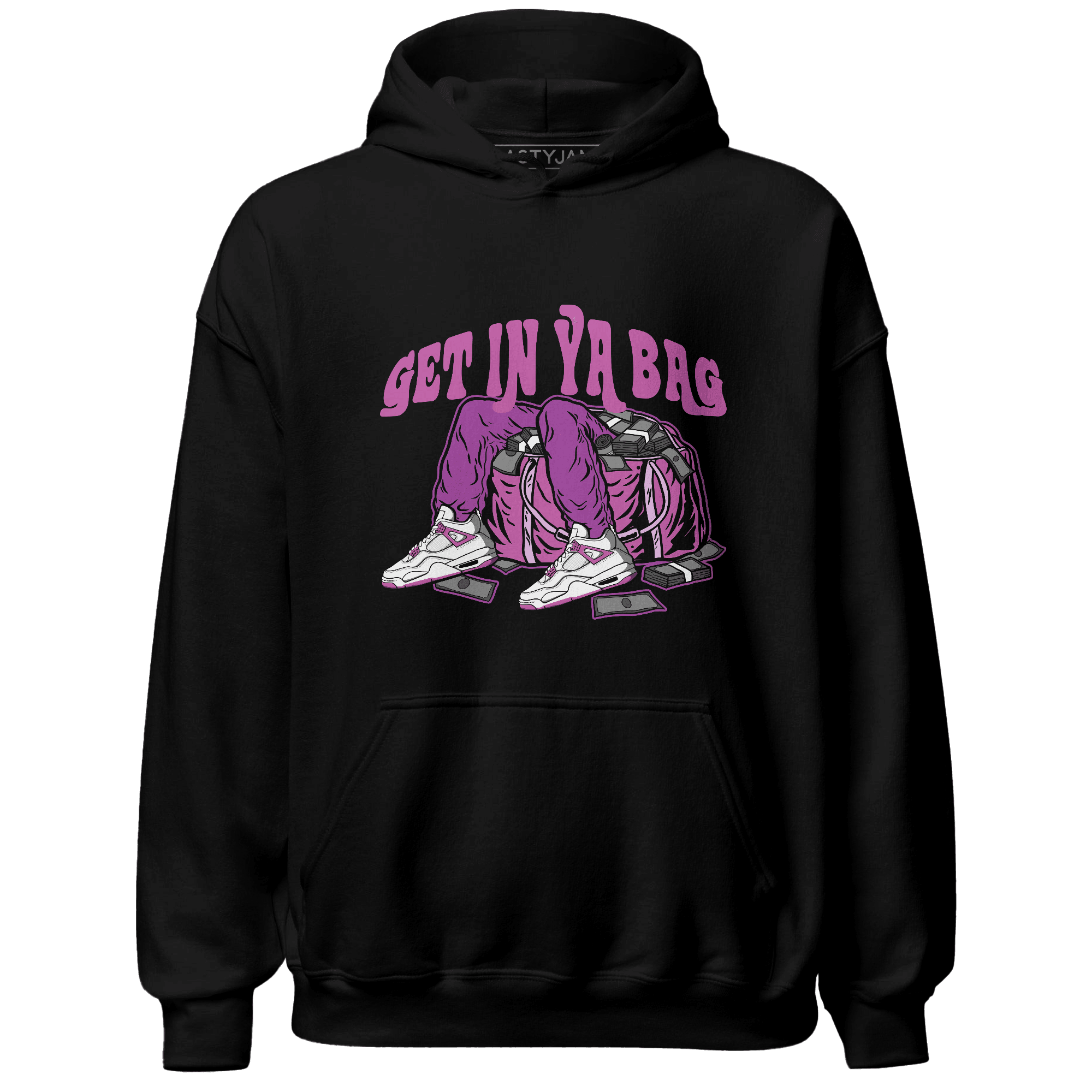 GS Hyper Violet 4s Hoodie Match Get In Ya Bag - NastyJamz