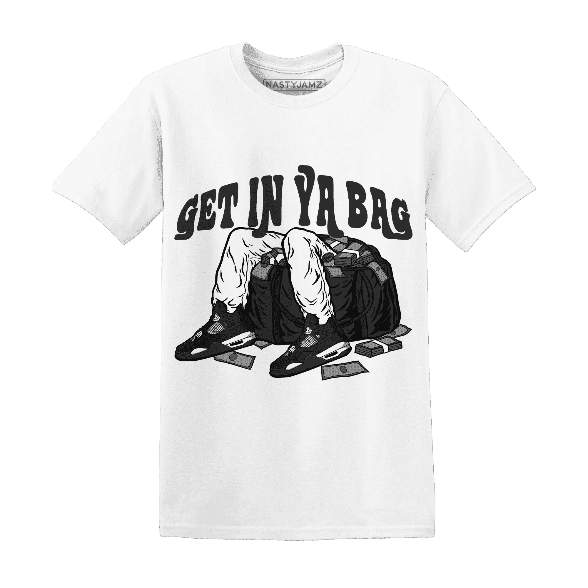 White-Thunder-4s-T-Shirt-Match-Get-In-Ya-Bag