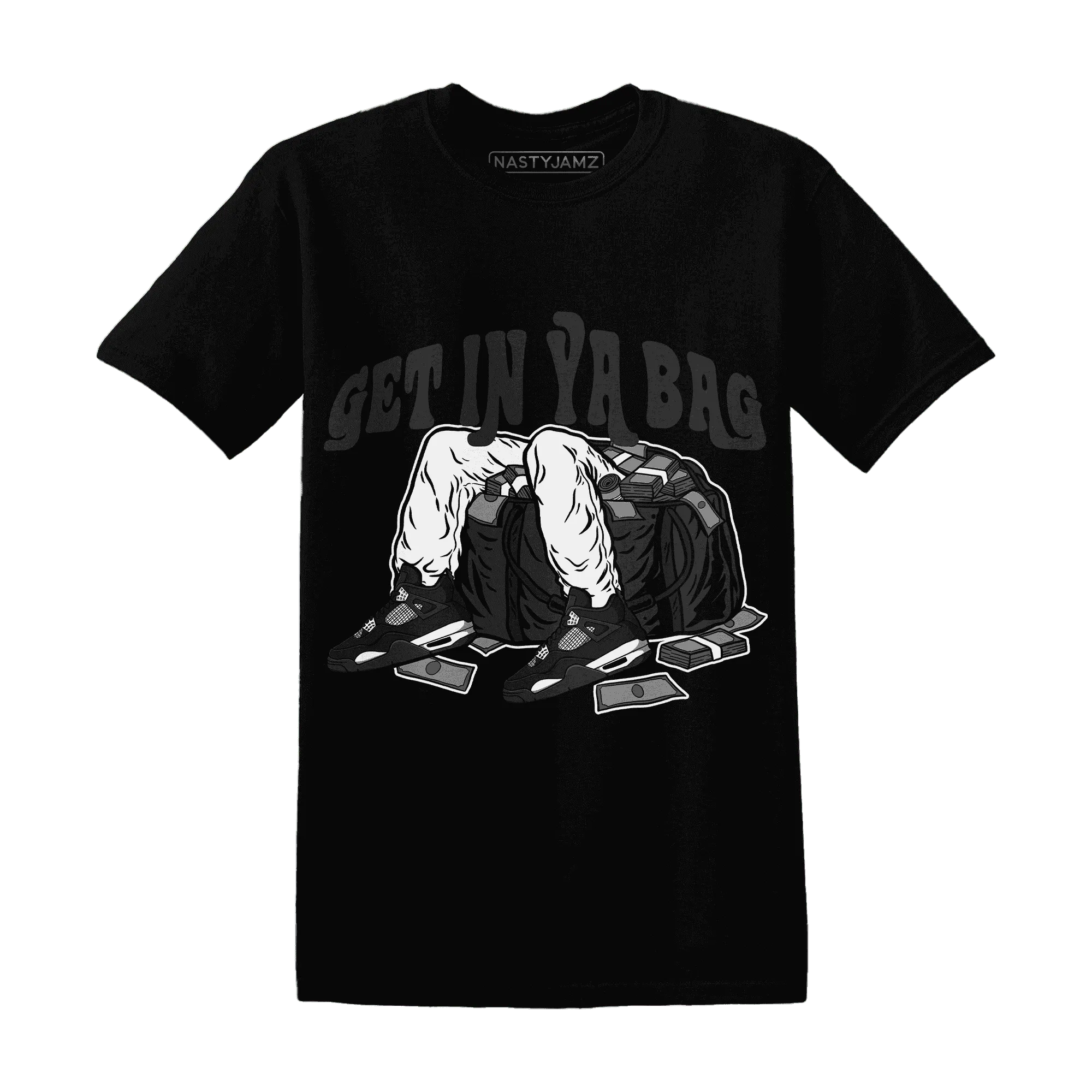 White-Thunder-4s-T-Shirt-Match-Get-In-Ya-Bag