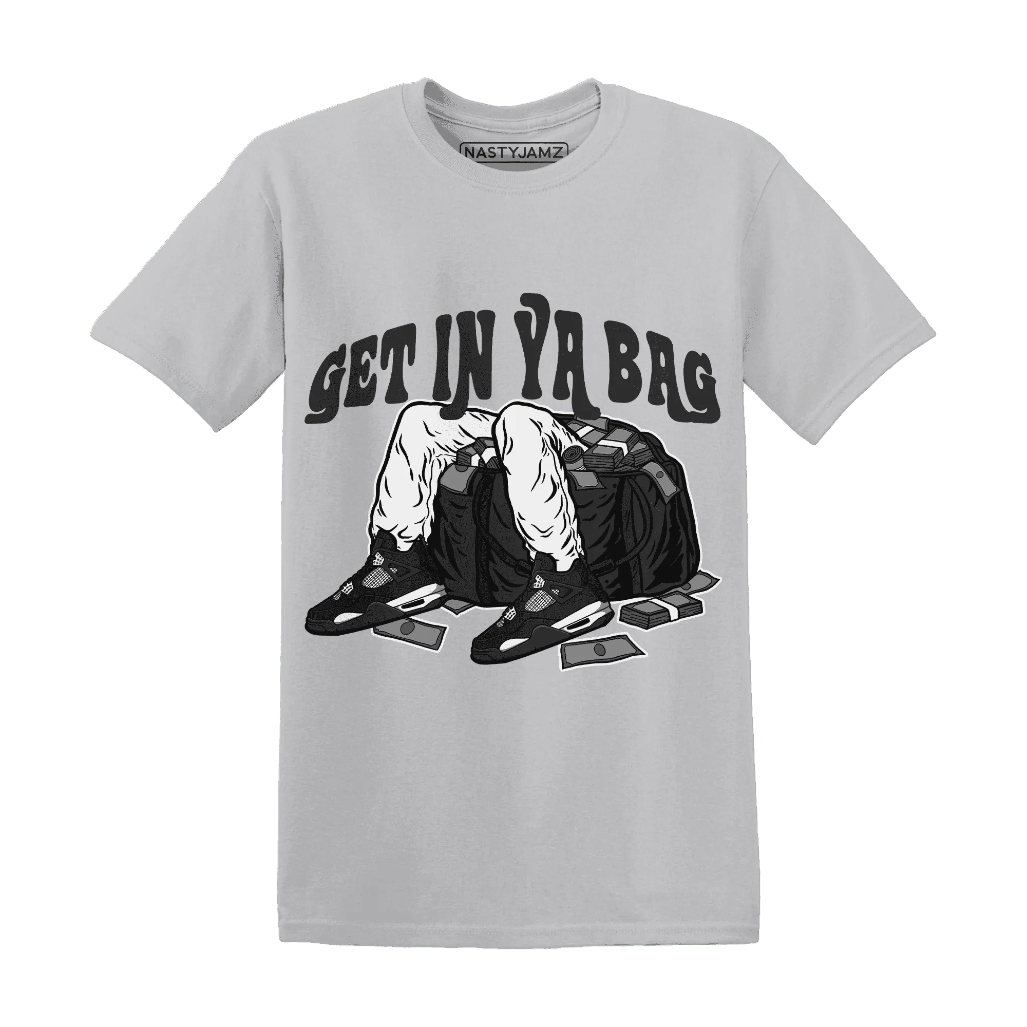White-Thunder-4s-T-Shirt-Match-Get-In-Ya-Bag
