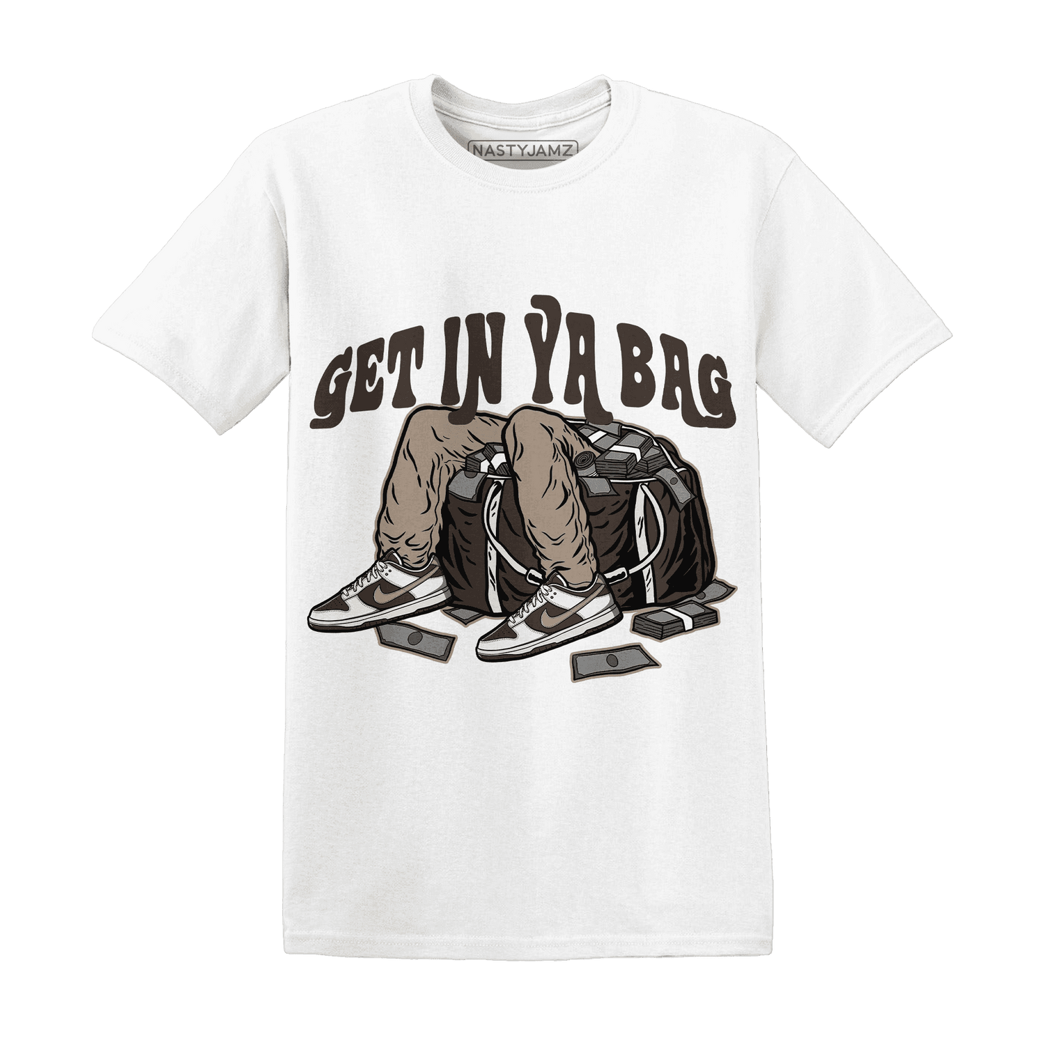 Dunk Low Baroque Brown T Shirt Match Get In Ya Bag - NastyJamz