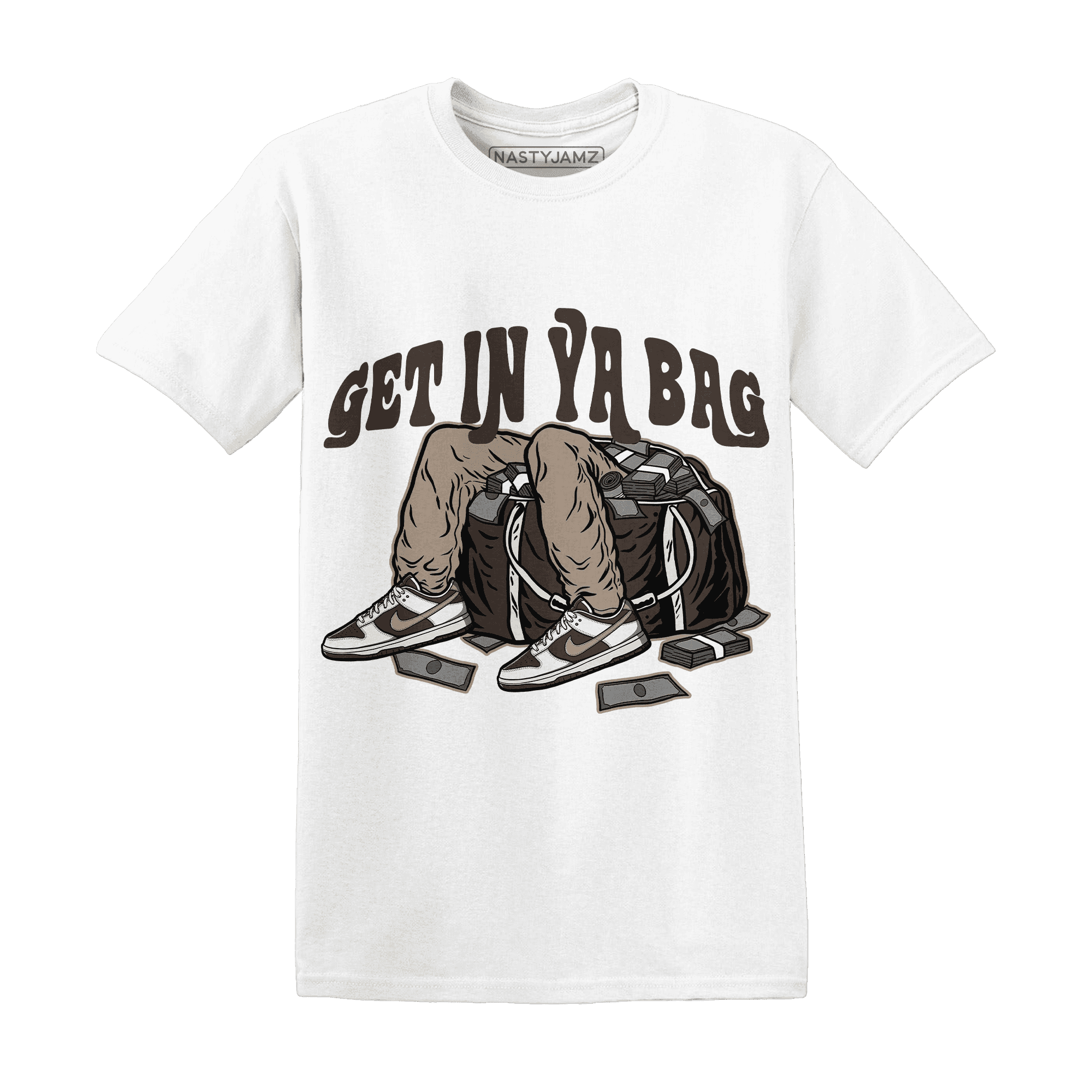 Dunk Low Baroque Brown T Shirt Match Get In Ya Bag - NastyJamz