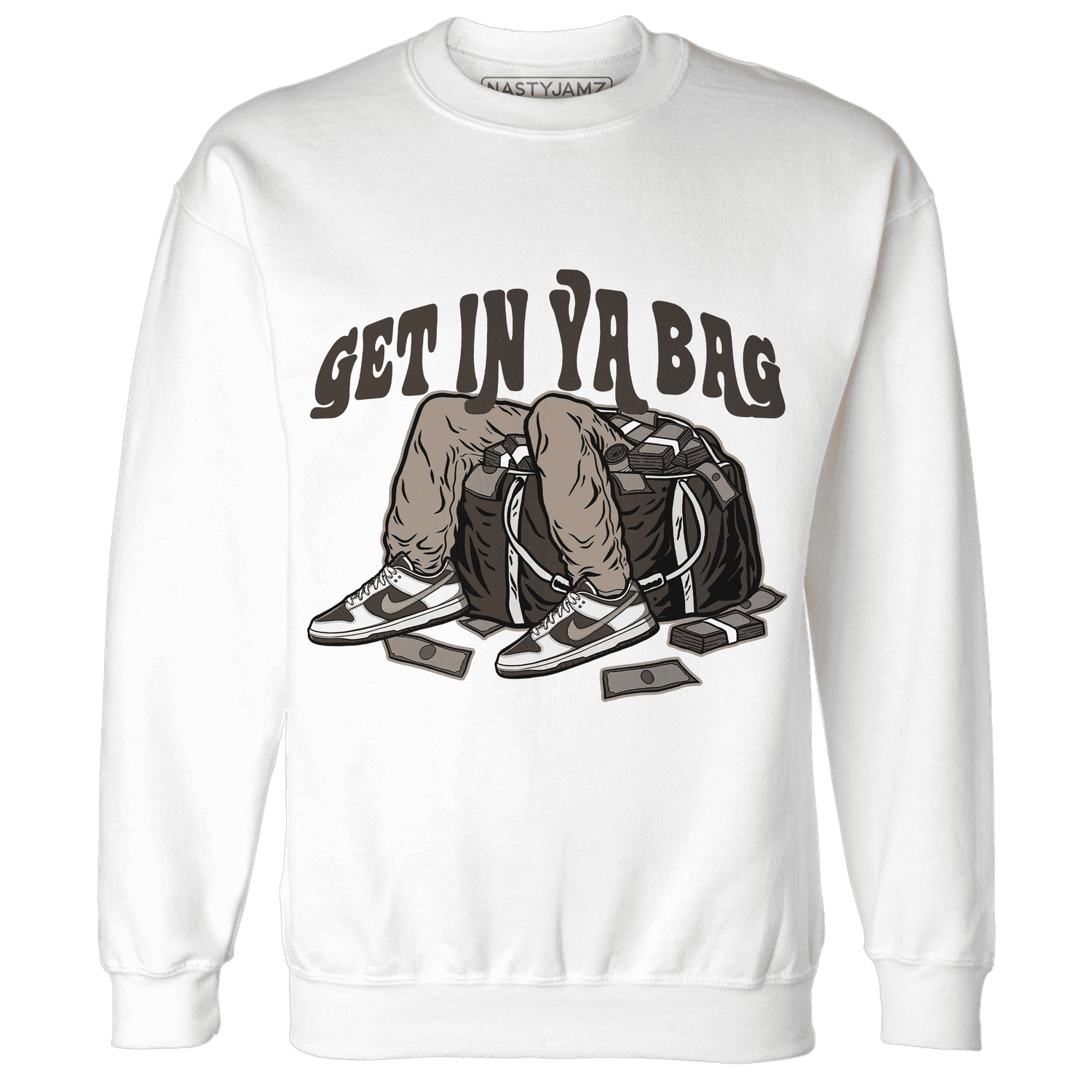 Dunk Low Baroque Brown Sweatshirt Match Get In Ya Bag - NastyJamz