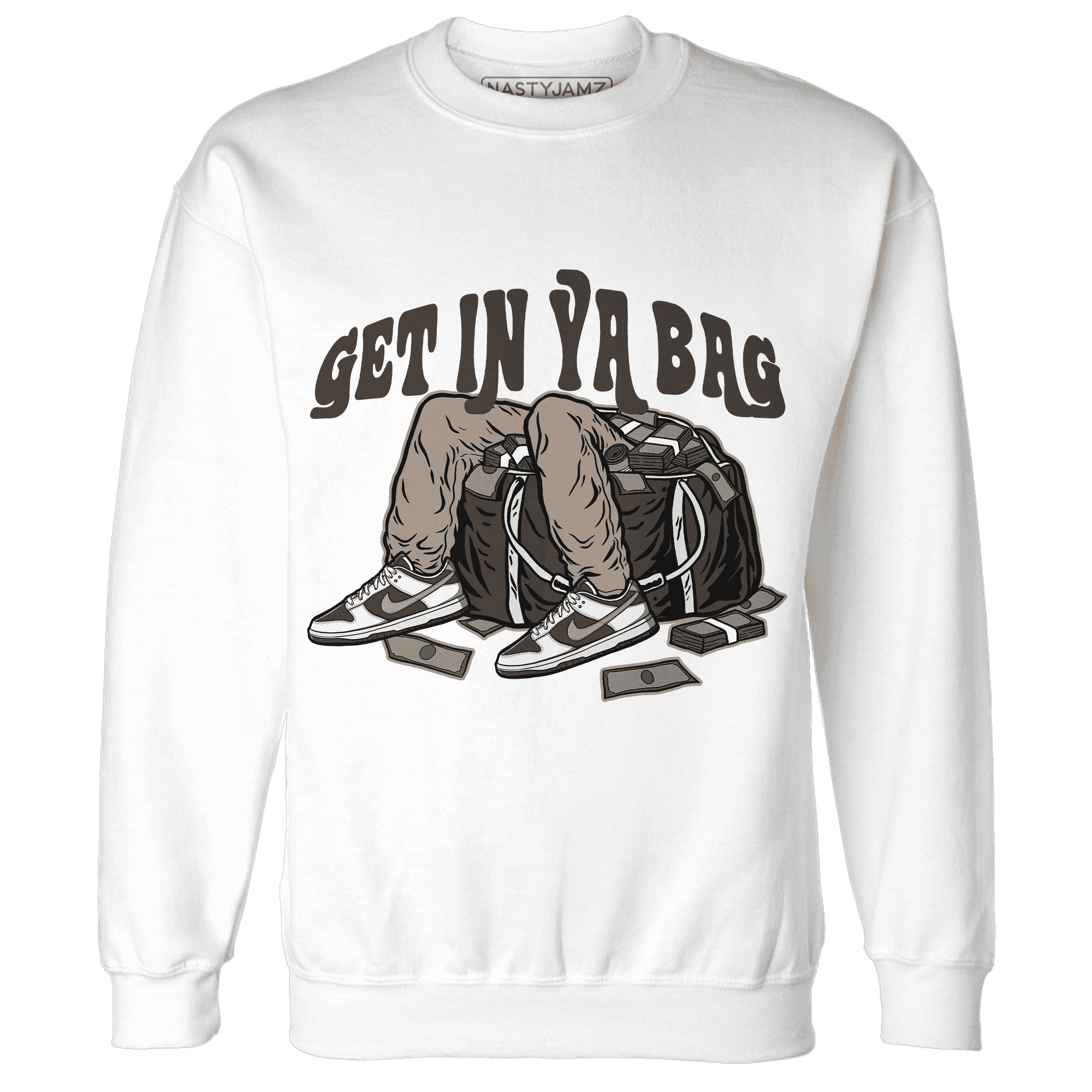 Dunk Low Baroque Brown Sweatshirt Match Get In Ya Bag - NastyJamz