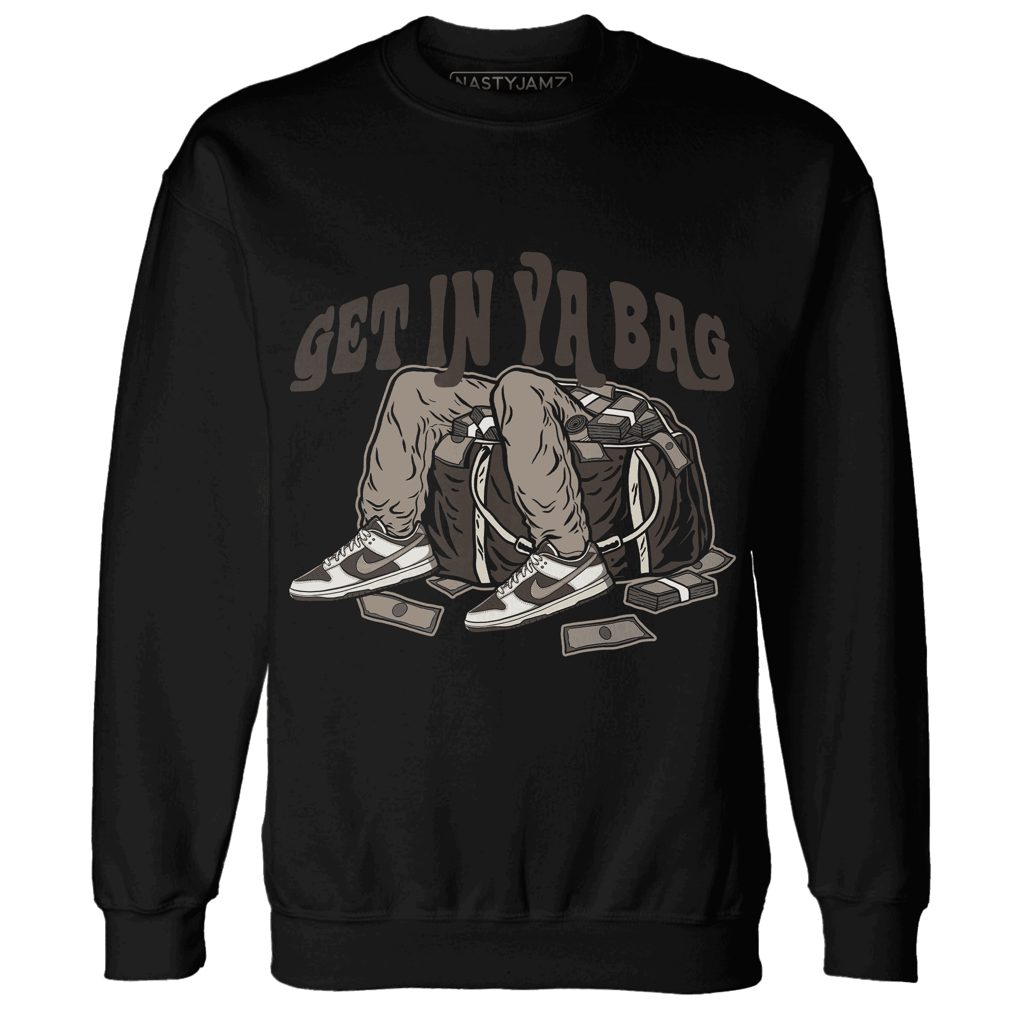 Dunk Low Baroque Brown Sweatshirt Match Get In Ya Bag - NastyJamz