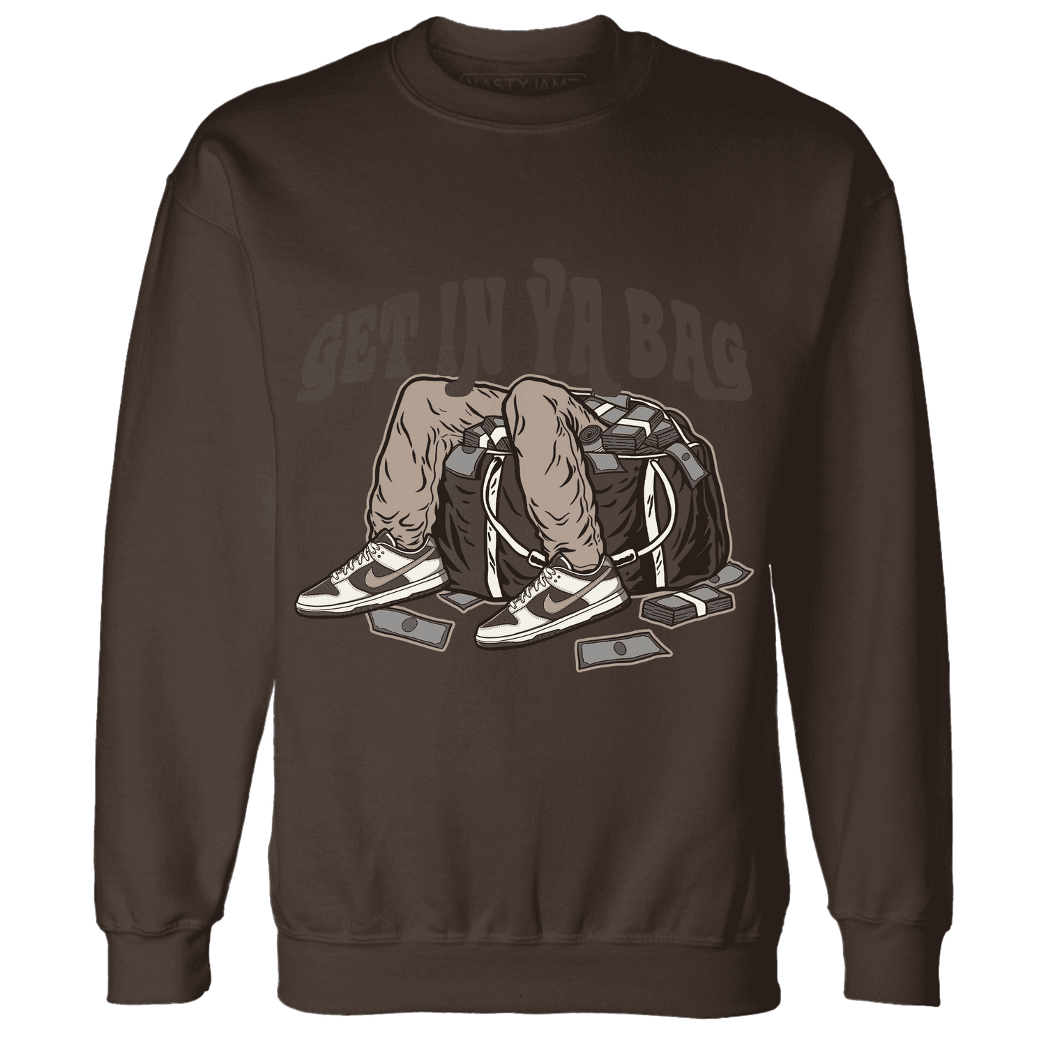 Dunk Low Baroque Brown Sweatshirt Match Get In Ya Bag - NastyJamz