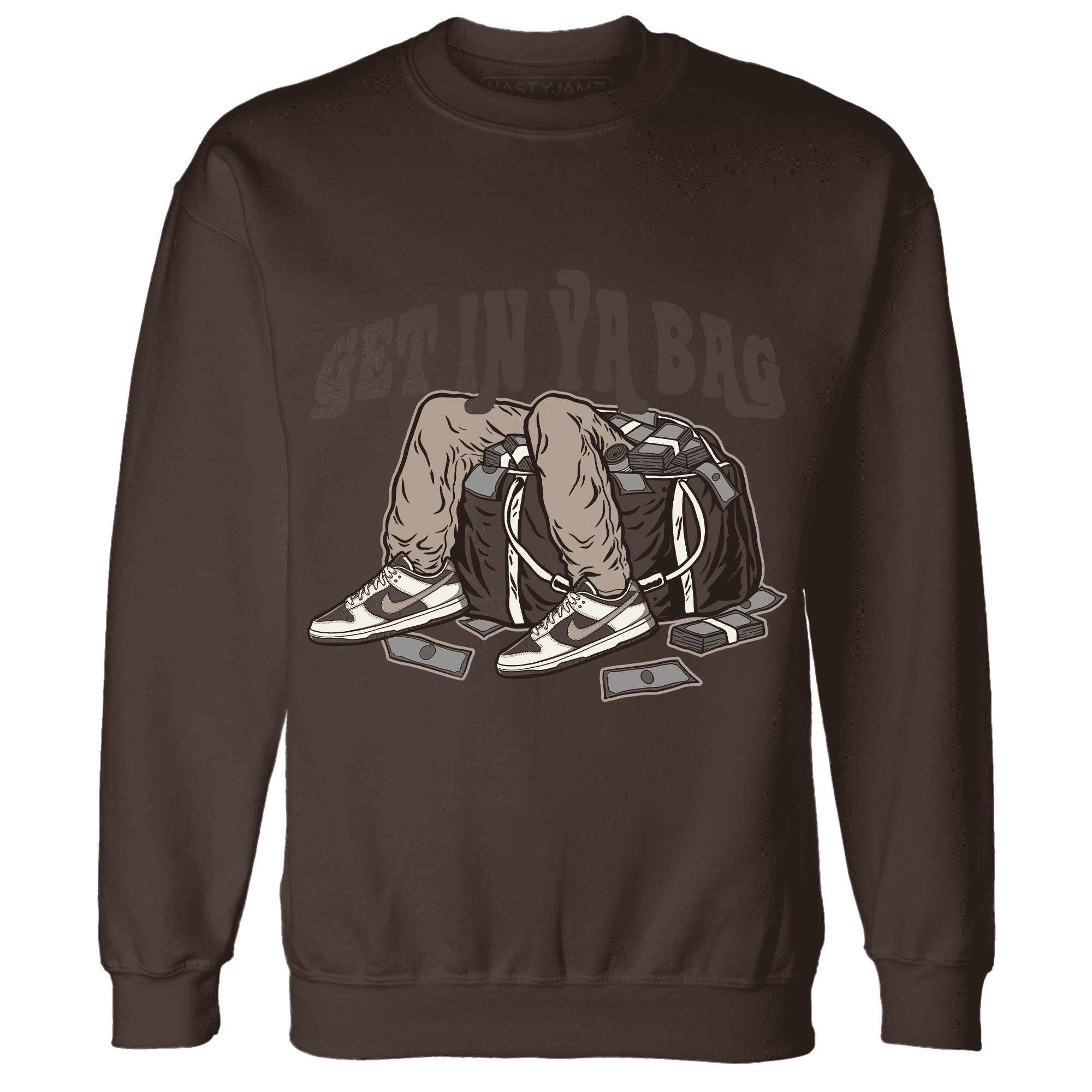 Dunk Low Baroque Brown Sweatshirt Match Get In Ya Bag - NastyJamz