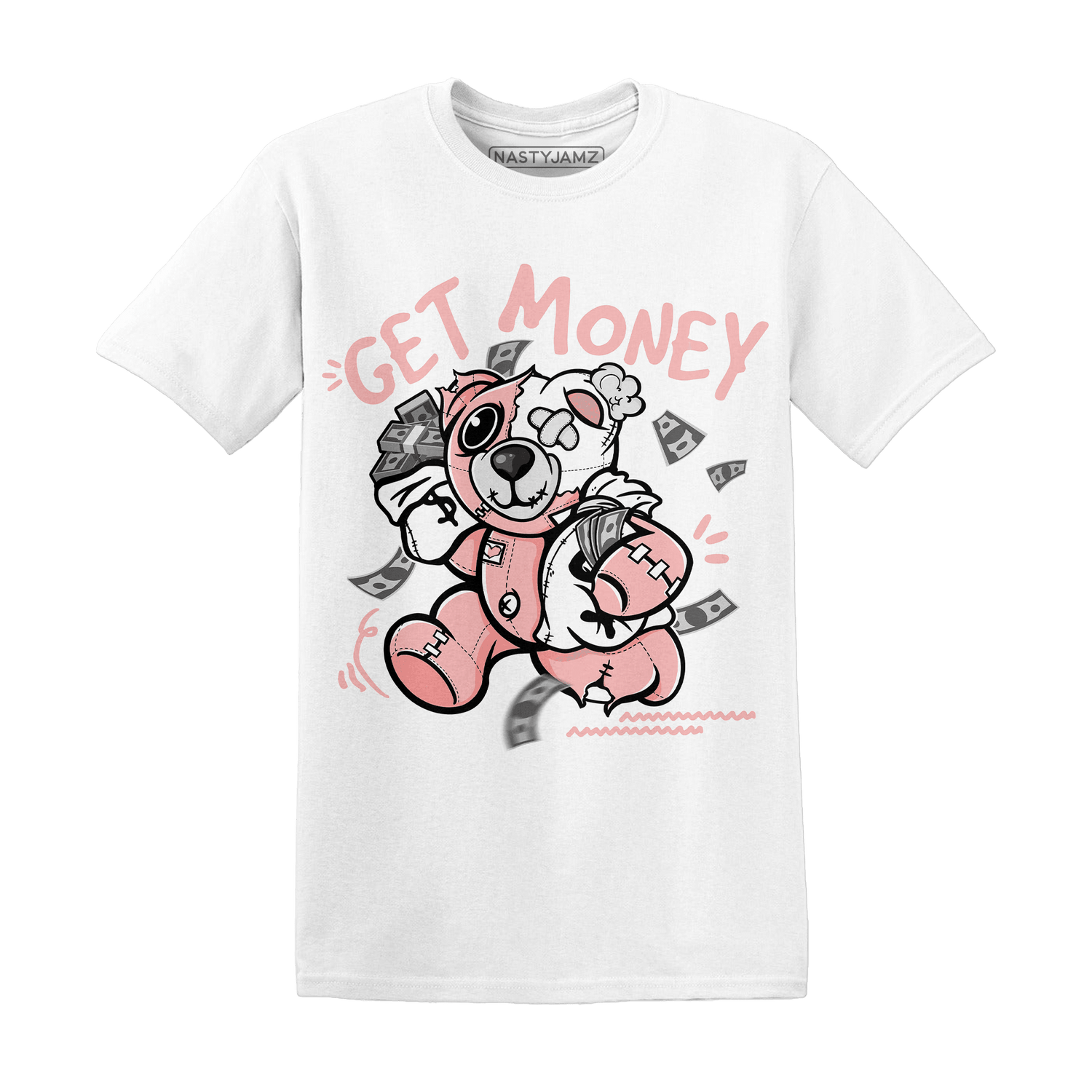 Low Legend Pink 11s T Shirt Match Get Money BER - NastyJamz