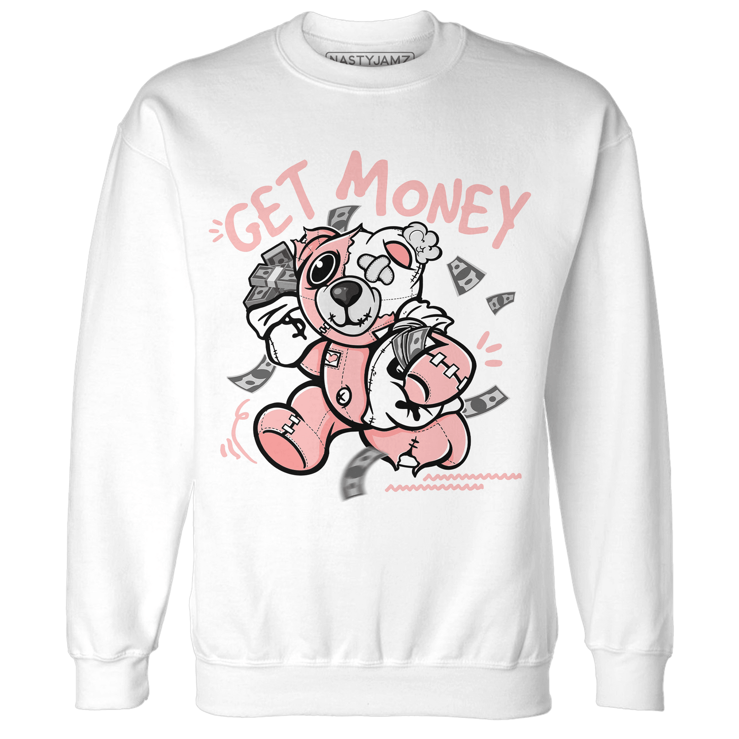 Low Legend Pink 11s Sweatshirt Match Get Money BER - NastyJamz