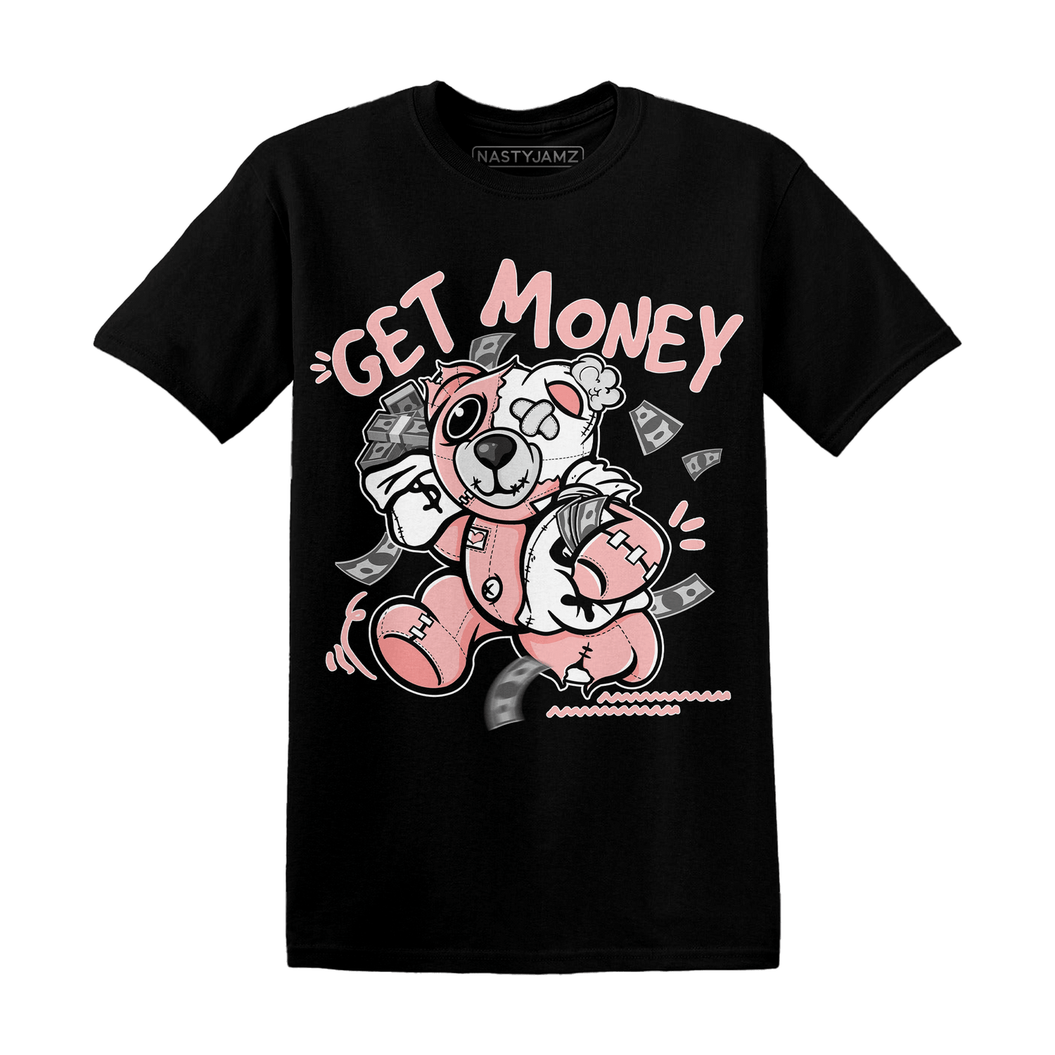 Low Legend Pink 11s T Shirt Match Get Money BER - NastyJamz
