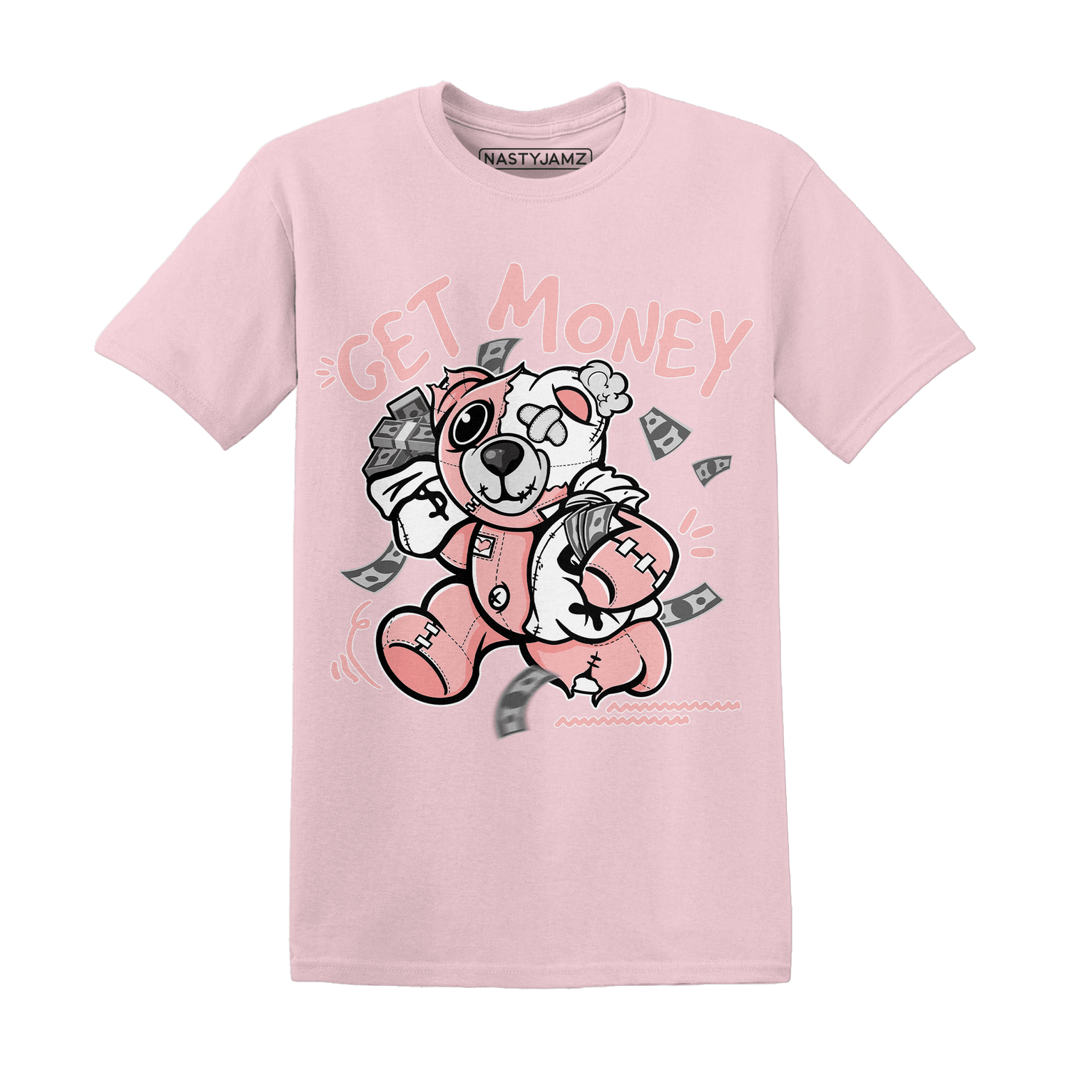 Low Legend Pink 11s T Shirt Match Get Money BER - NastyJamz