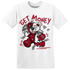 Retro Red Taxi 12s T Shirt Match Get Money BER - NastyJamz