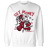 Retro Red Taxi 12s Sweatshirt Match Get Money BER - NastyJamz