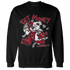 Retro Red Taxi 12s Sweatshirt Match Get Money BER - NastyJamz