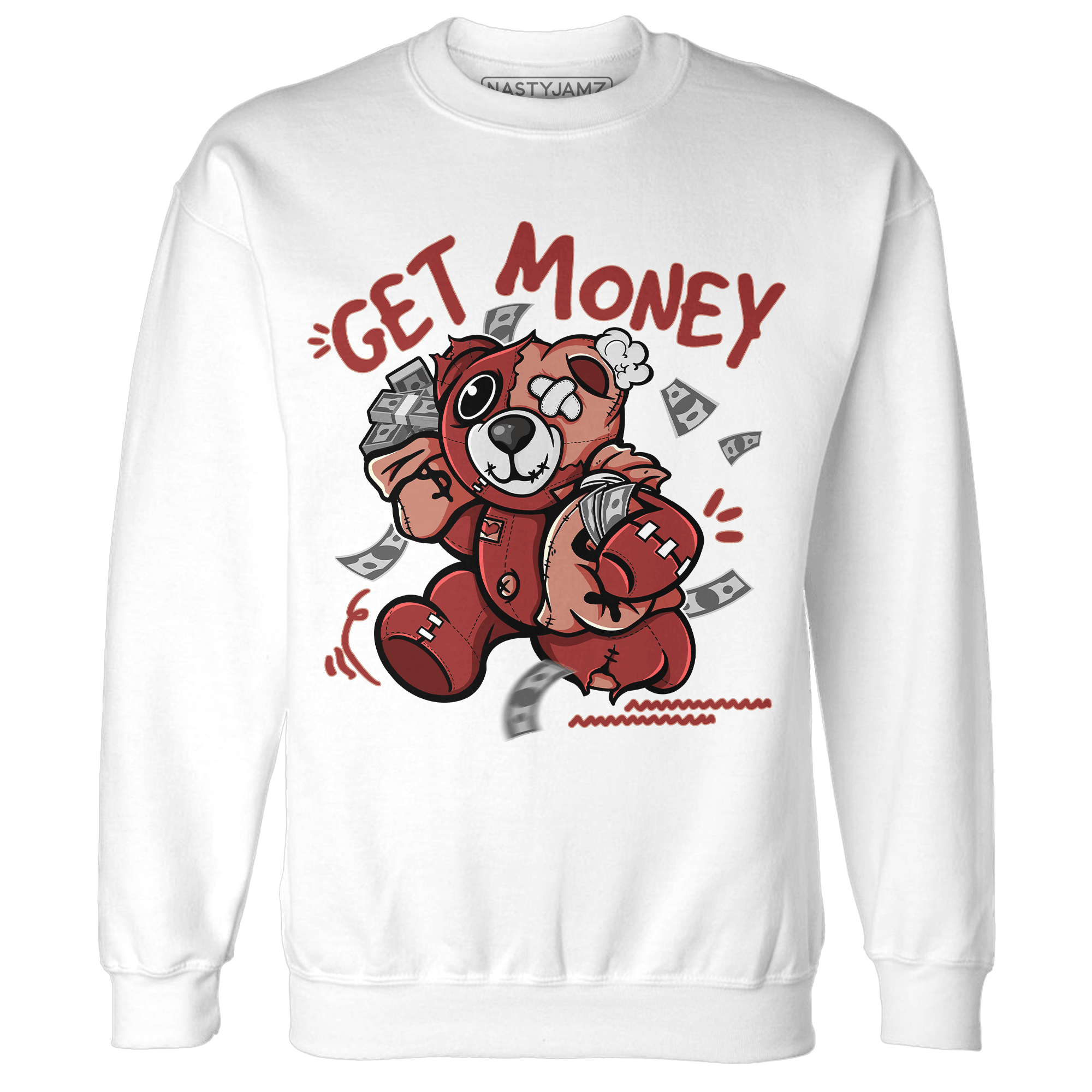 Dune Red 13s Sweatshirt Match Get Money BER - NastyJamz