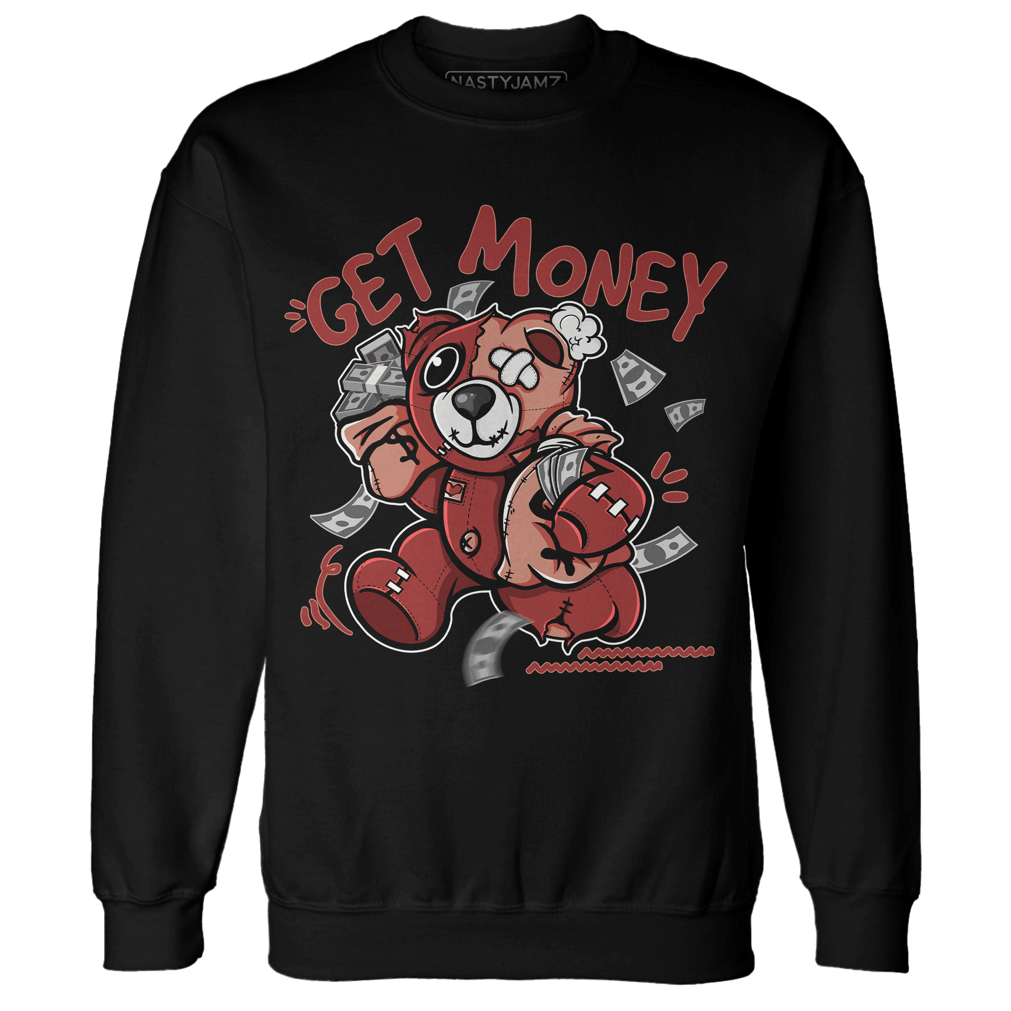 Dune Red 13s Sweatshirt Match Get Money BER - NastyJamz