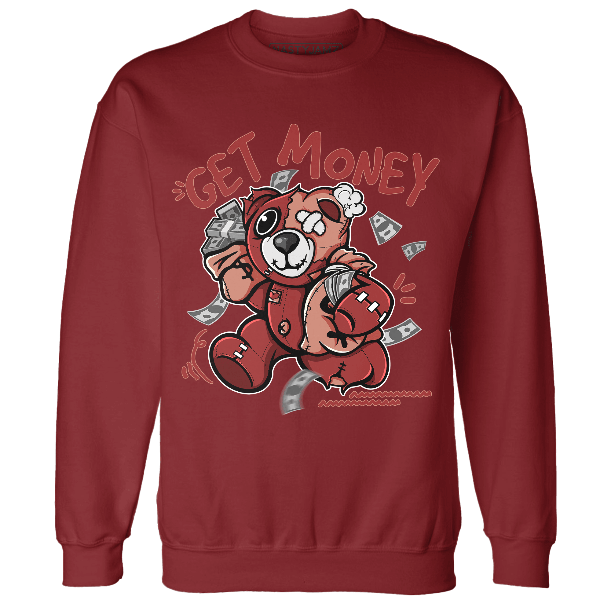 Dune Red 13s Sweatshirt Match Get Money BER - NastyJamz