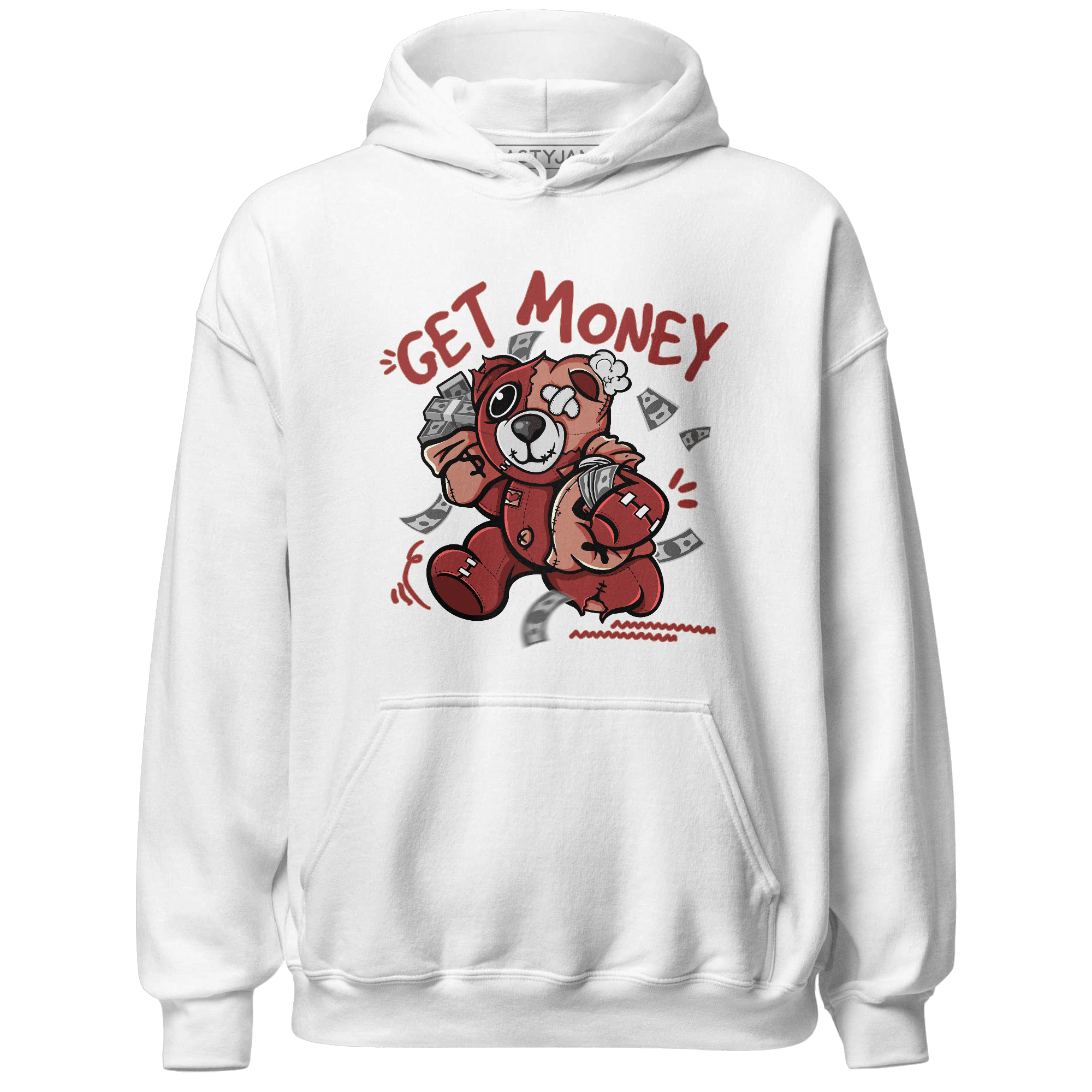 Dune Red 13s Hoodie Match Get Money BER - NastyJamz
