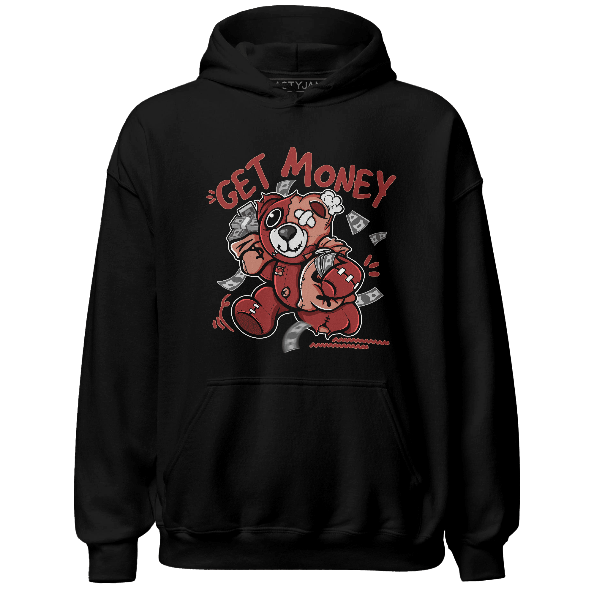 Dune Red 13s Hoodie Match Get Money BER - NastyJamz
