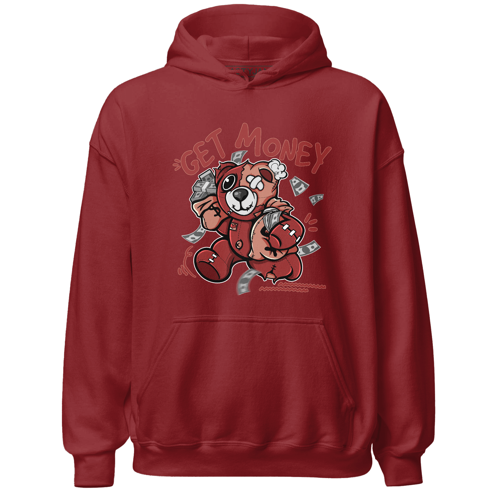 Dune Red 13s Hoodie Match Get Money BER - NastyJamz